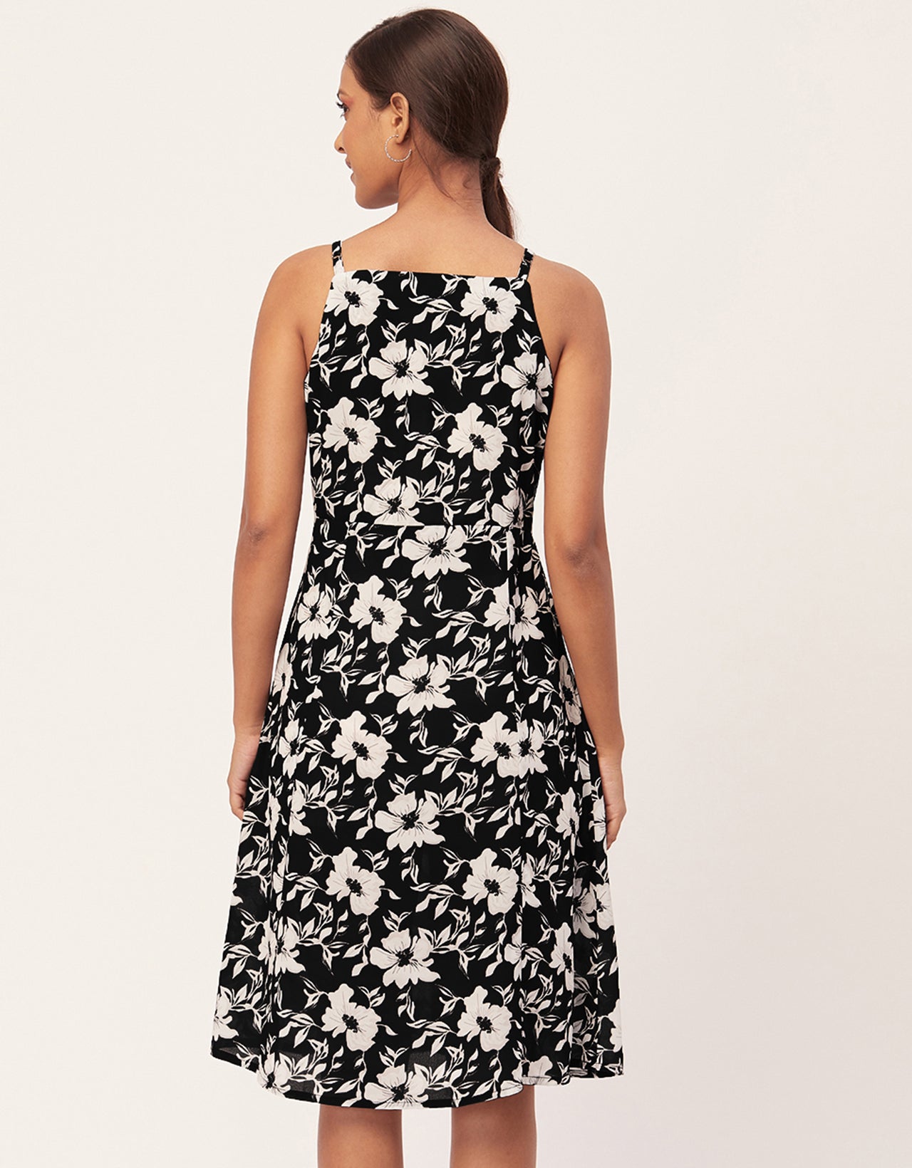 Buttoned Dress, Spaghetti Strap