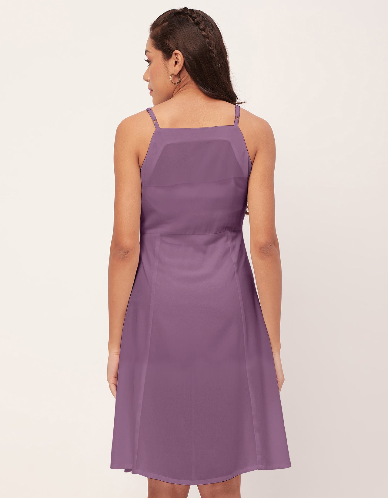 Buttoned Dress, Spaghetti Strap