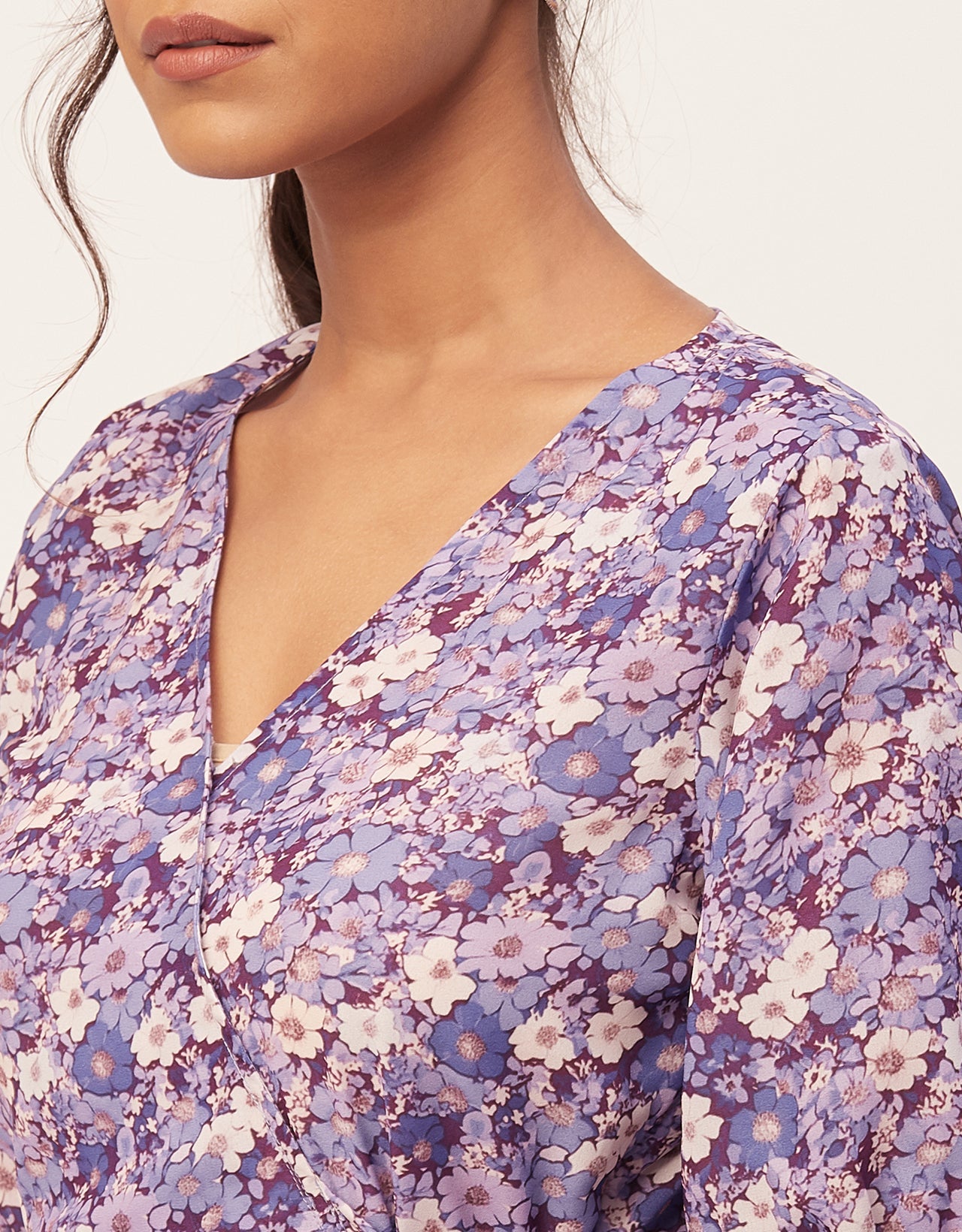 Casual Dresses, V-Neck Asymmetric