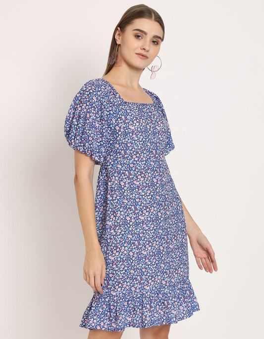 Square Neck Sheath Dress
