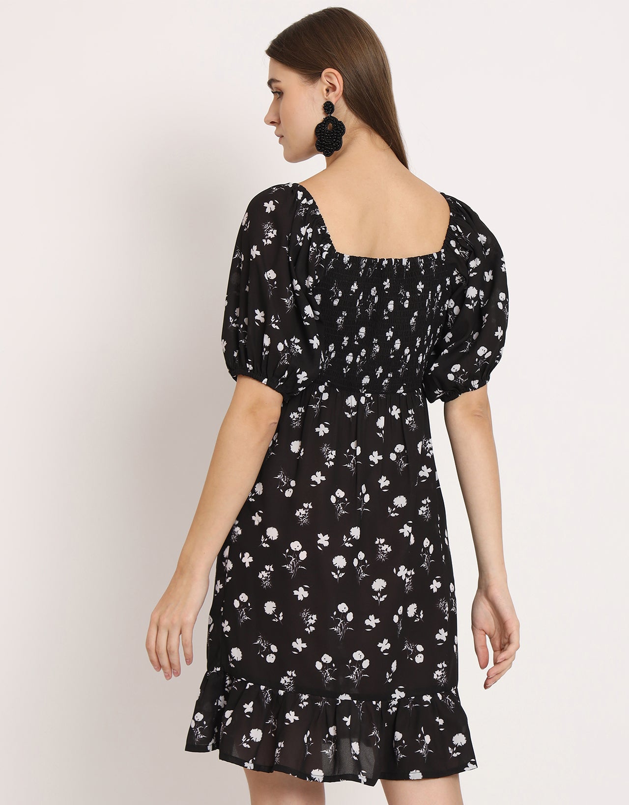 Square Neck Sheath Dress