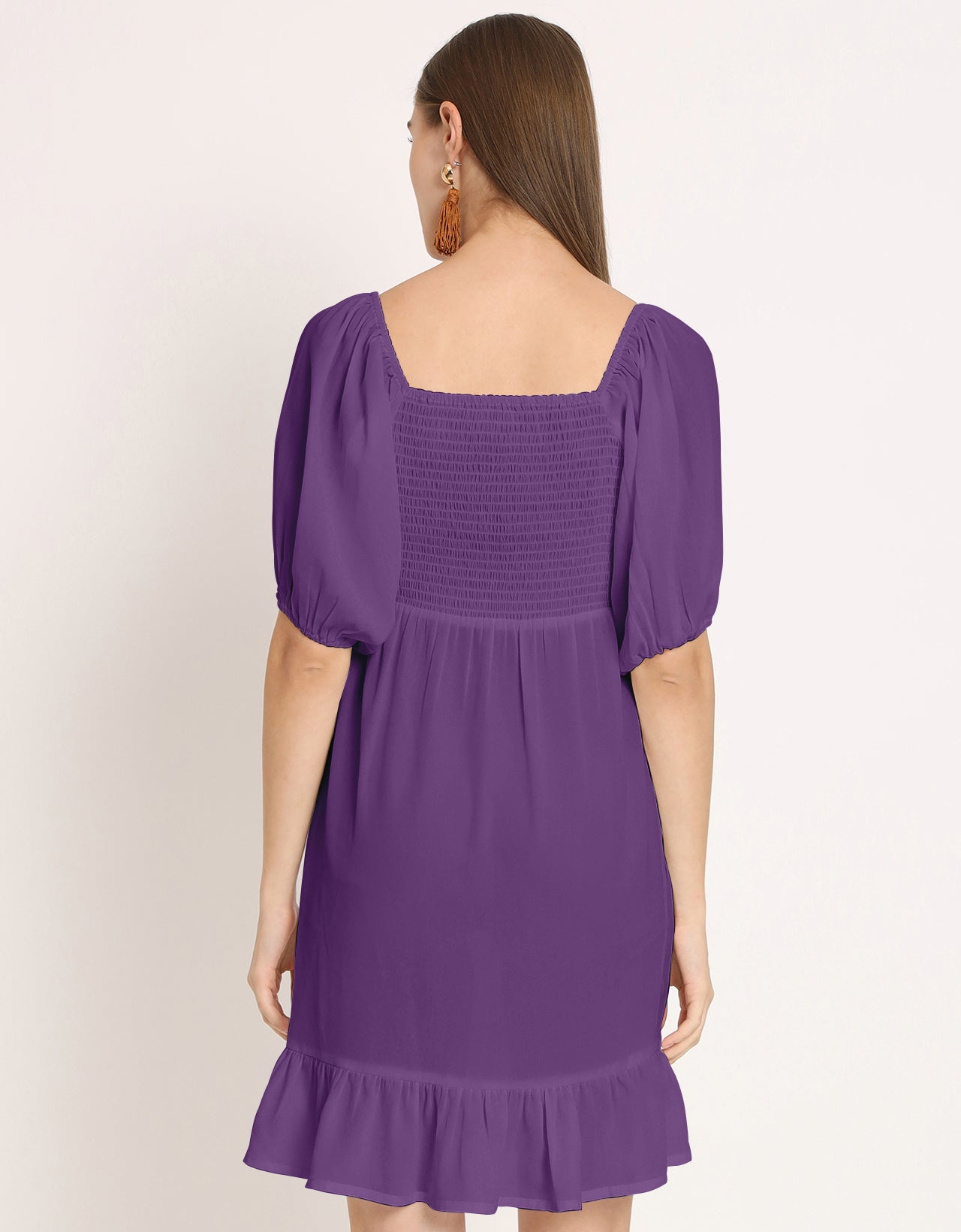 Square Neck Sheath Dress