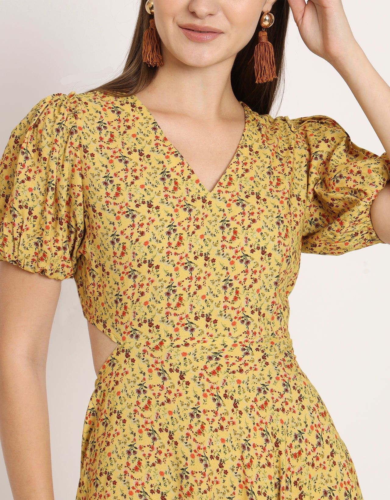 A-Line Viscose Dress, Styled