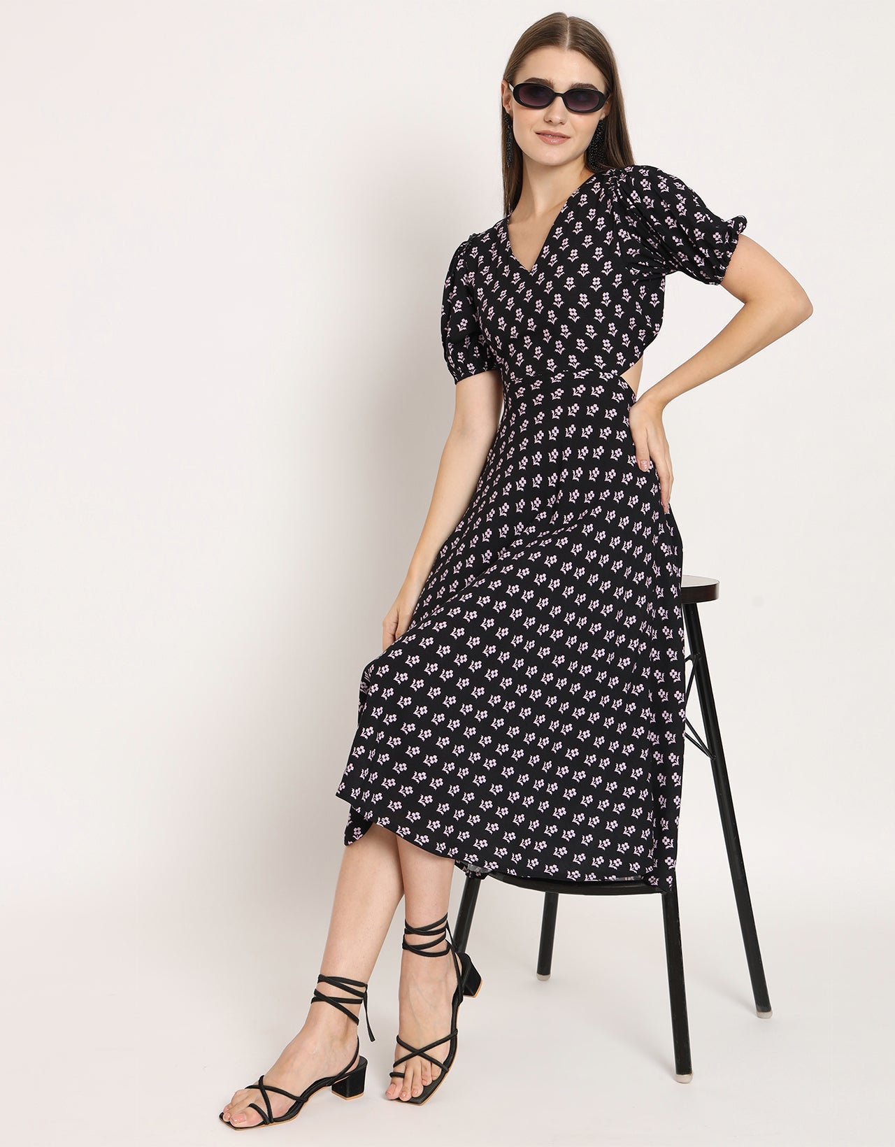 A-Line Viscose Dress, Styled
