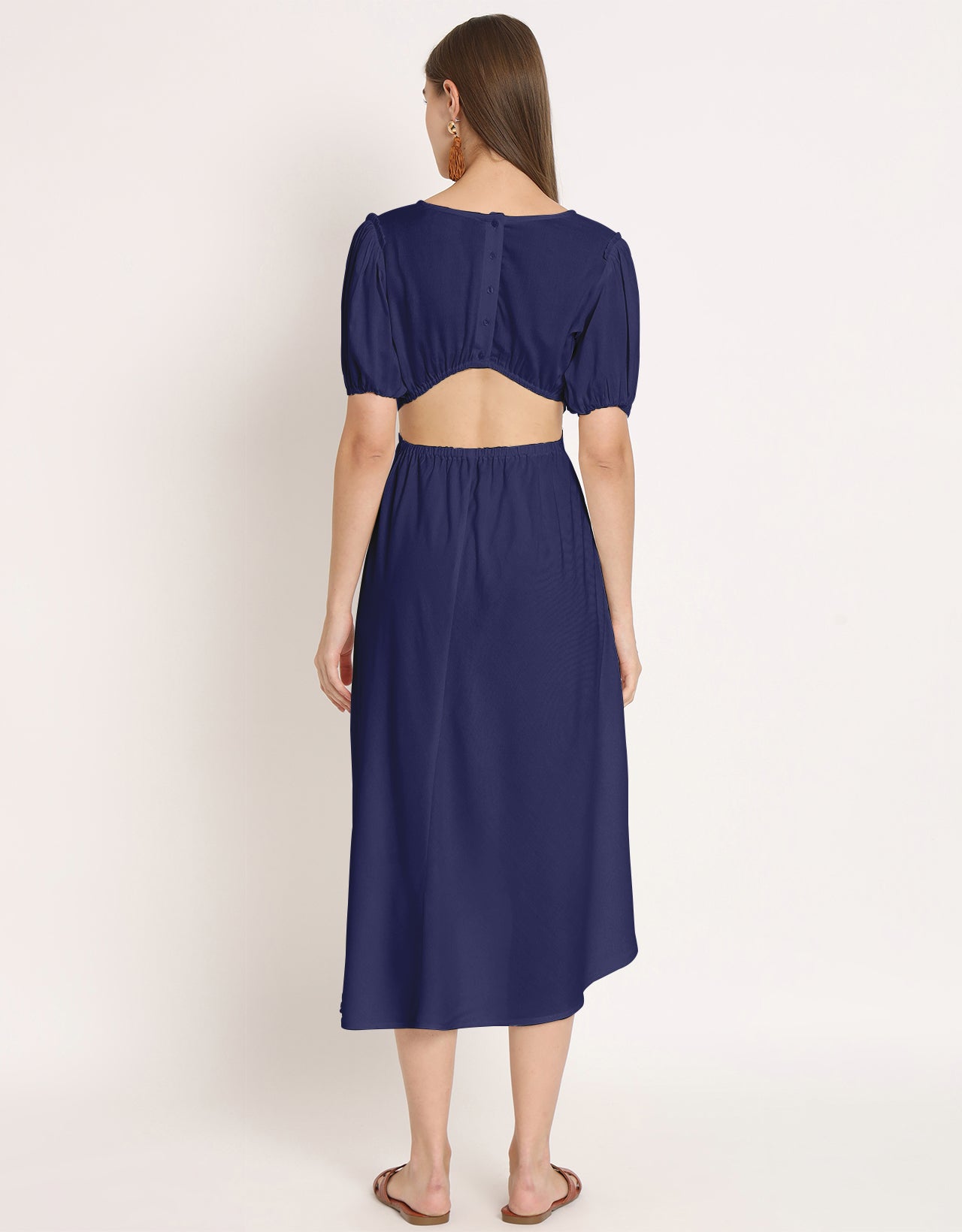 A-Line Viscose Dress, Styled