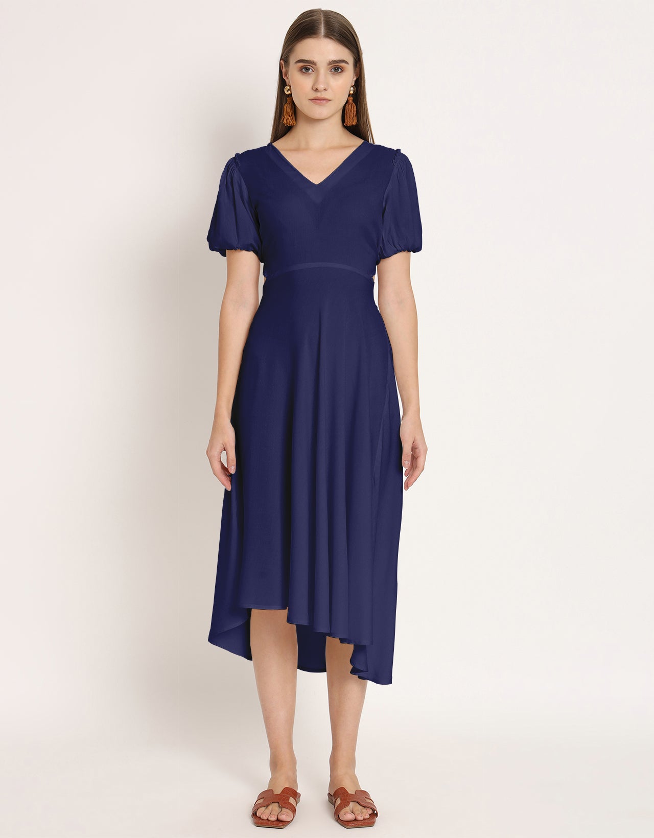 A-Line Viscose Dress, Styled
