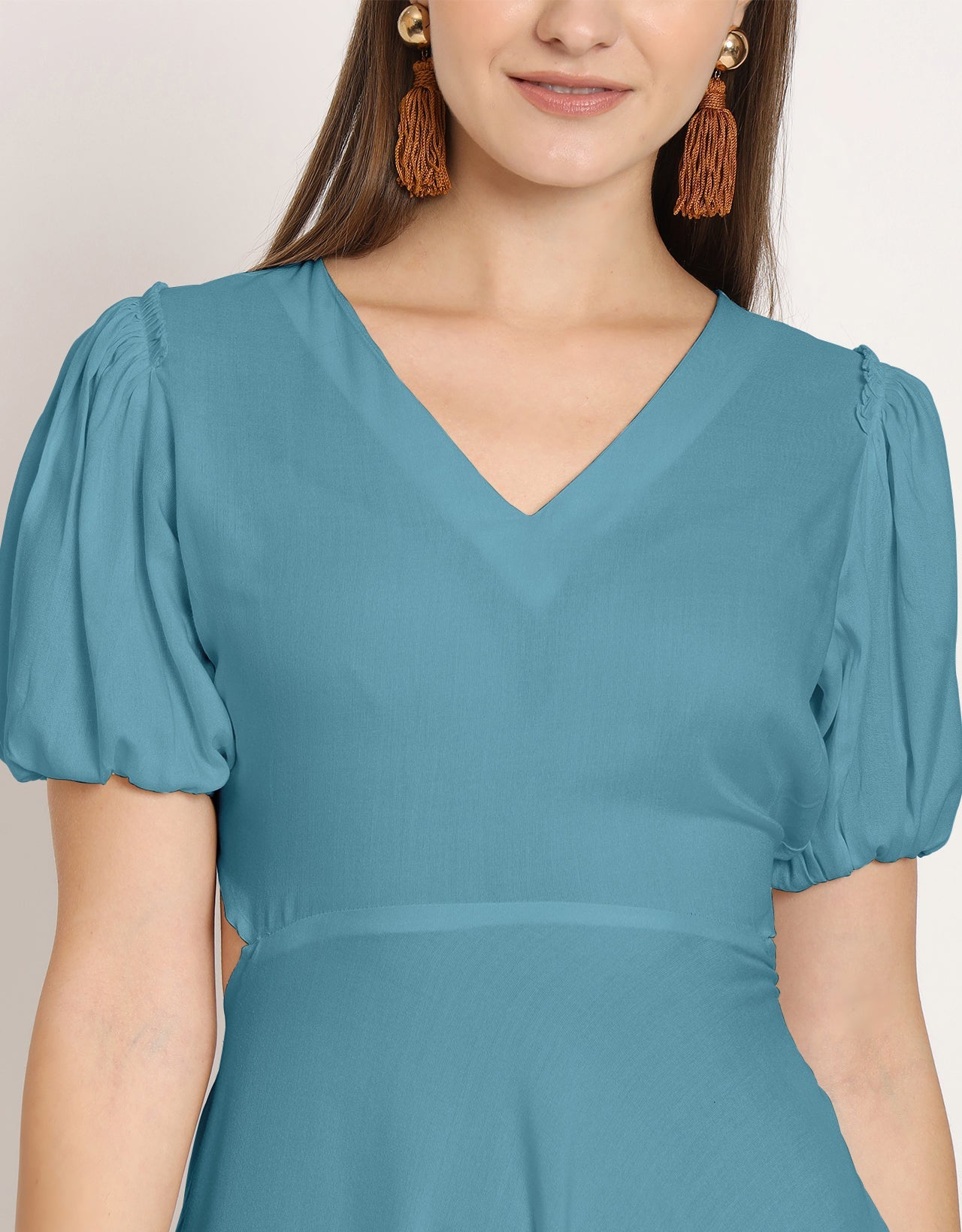 A-Line Viscose Dress, Styled