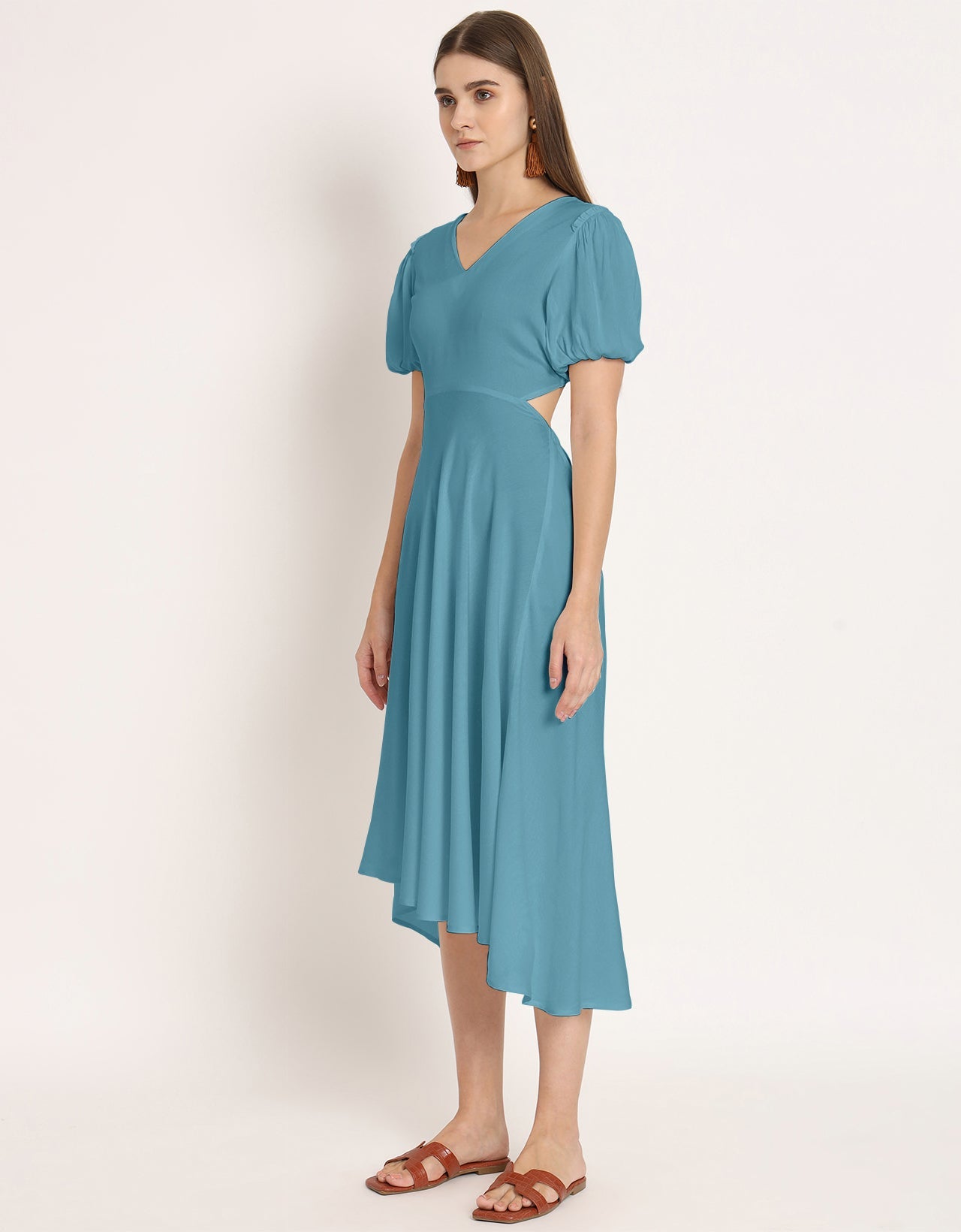A-Line Viscose Dress, Styled