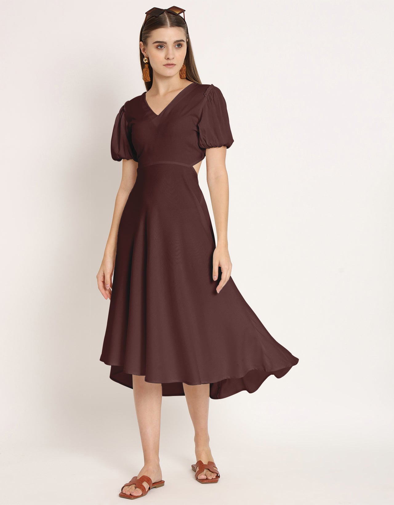 A-Line Viscose Dress, Styled