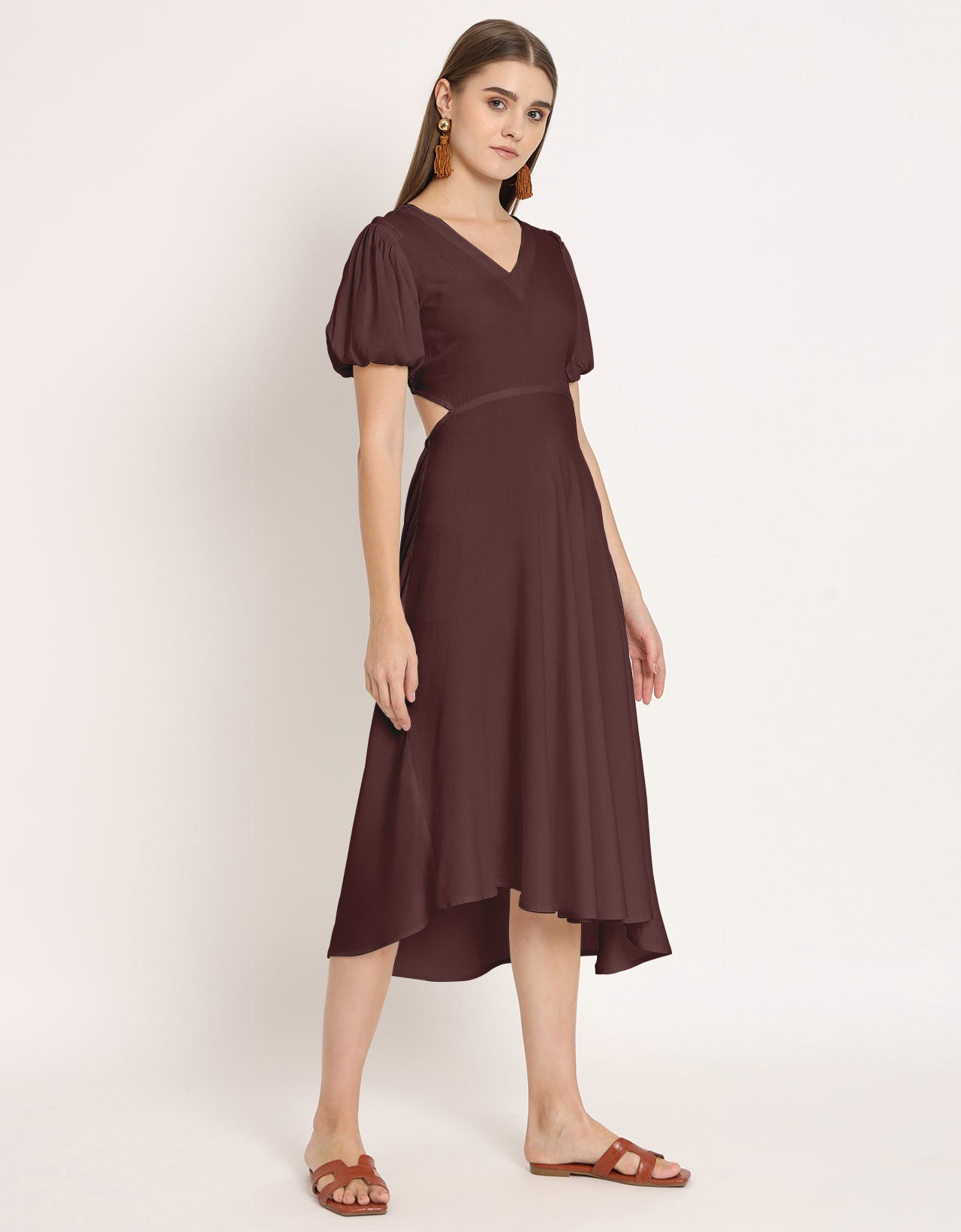 A-Line Viscose Dress, Styled