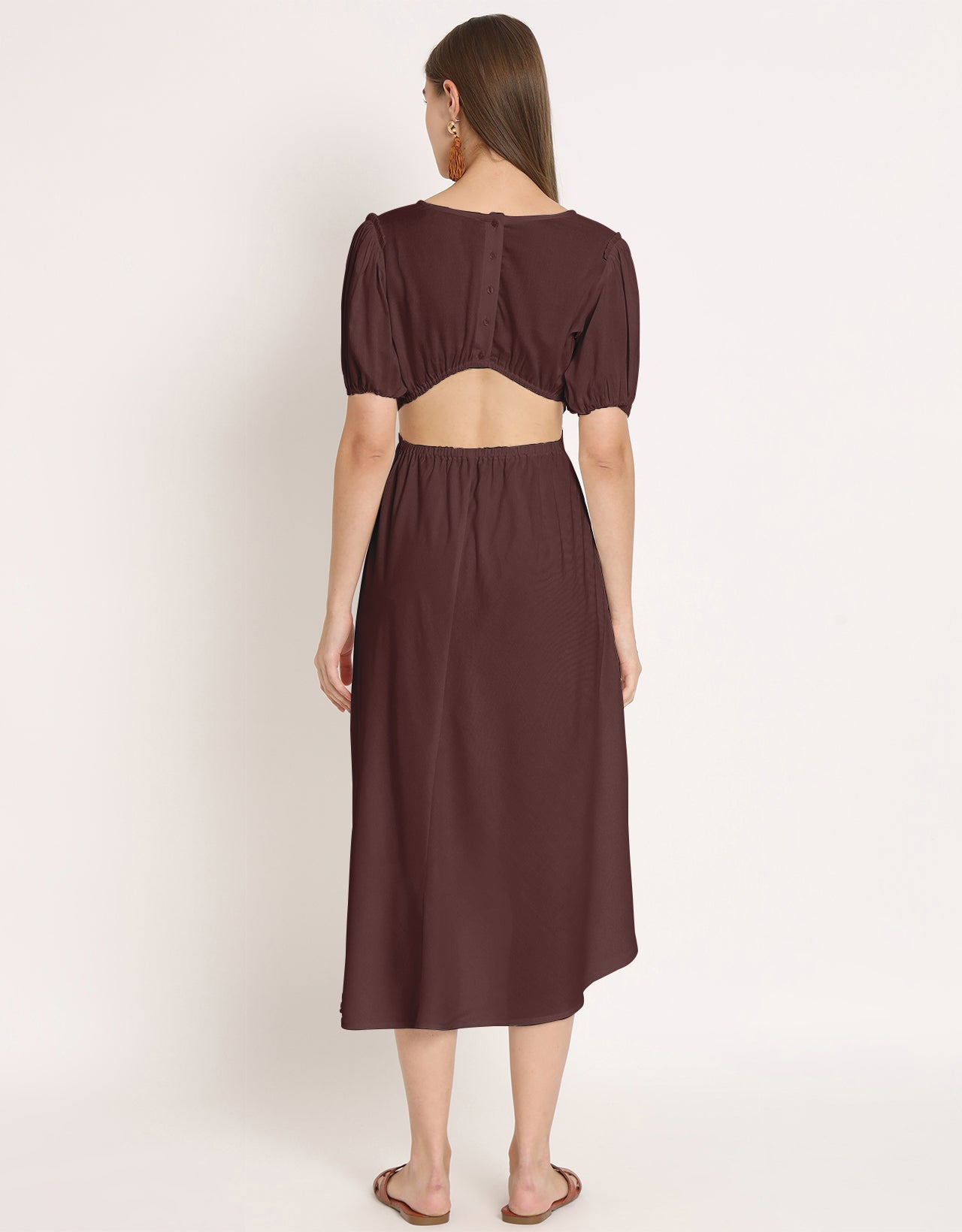 A-Line Viscose Dress, Styled