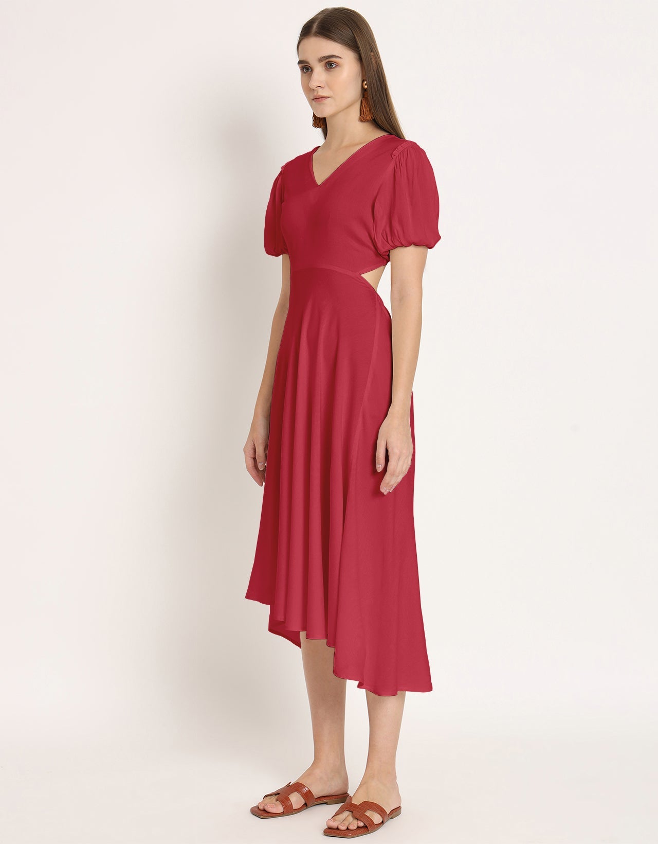 A-Line Viscose Dress, Styled