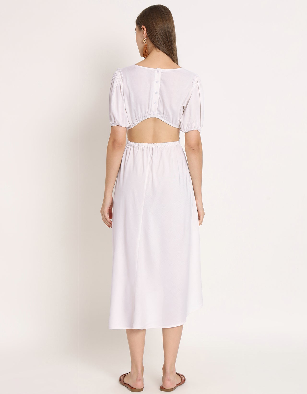 A-Line Viscose Dress, Styled
