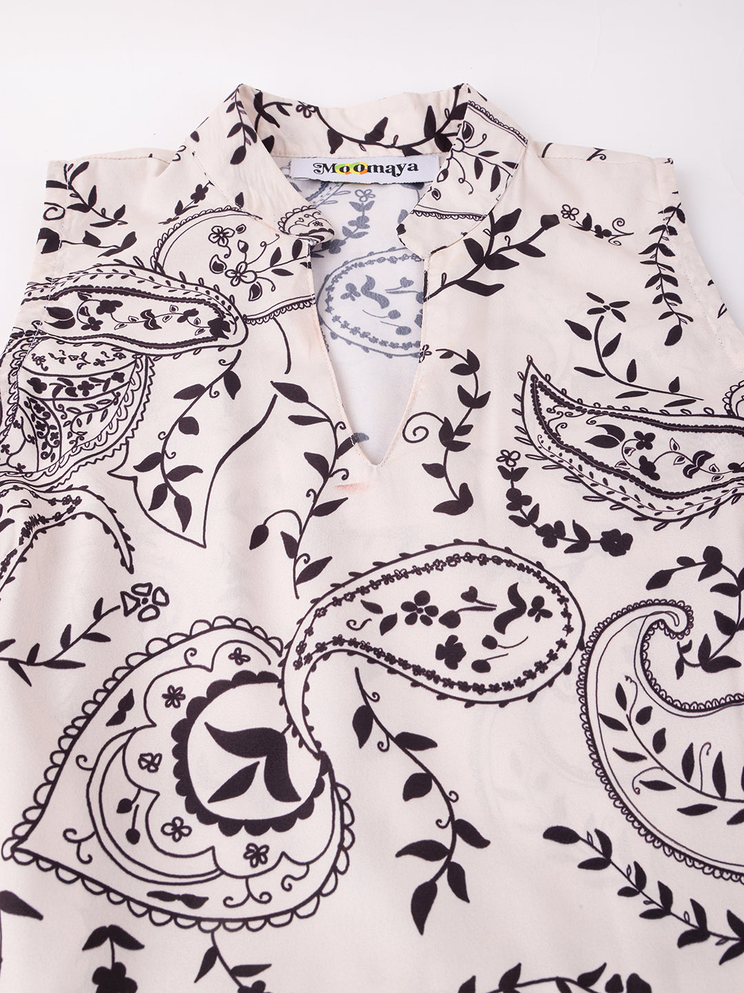 V Neck Printed Dress, Knee