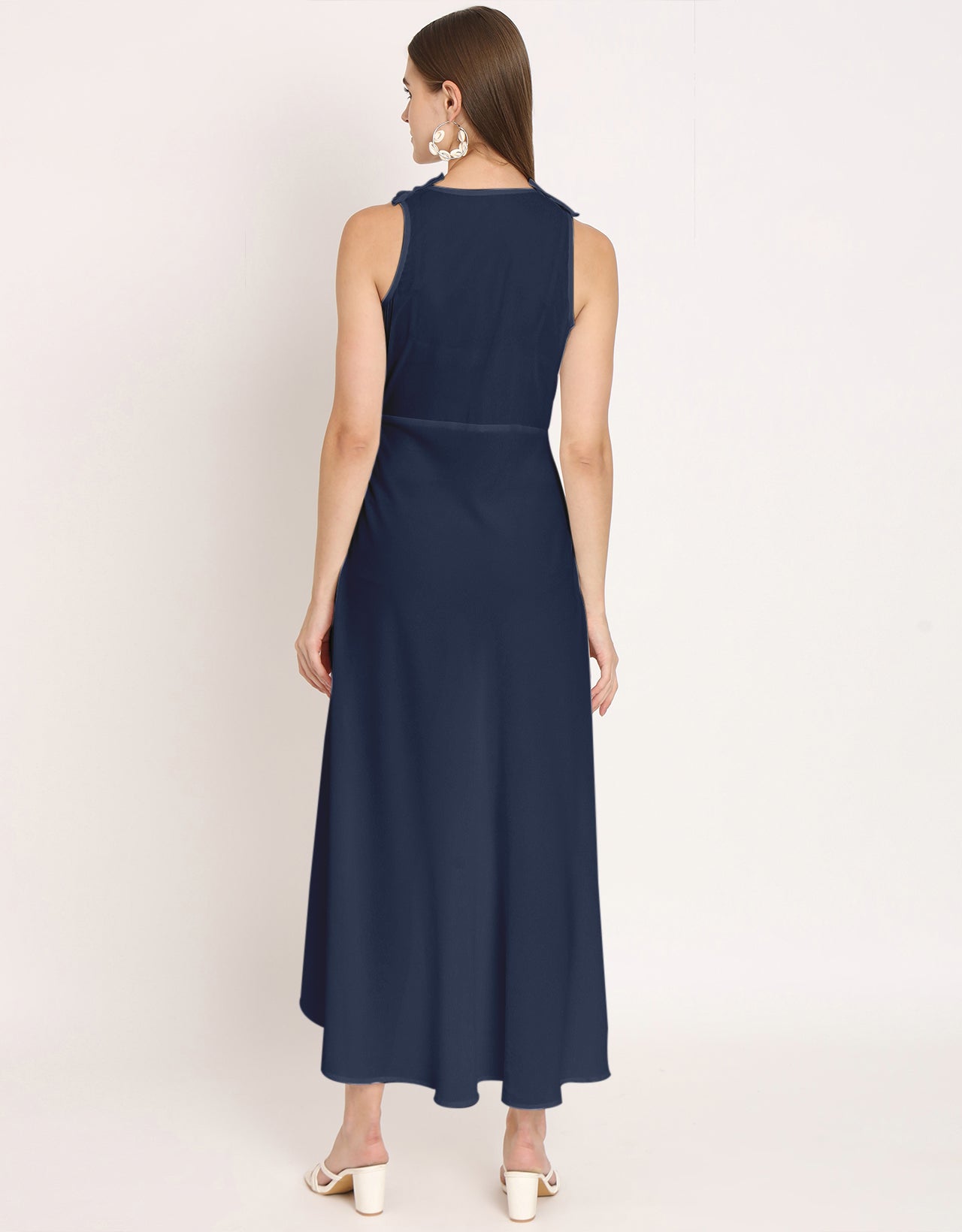 Wrap Style Maxi Dress
