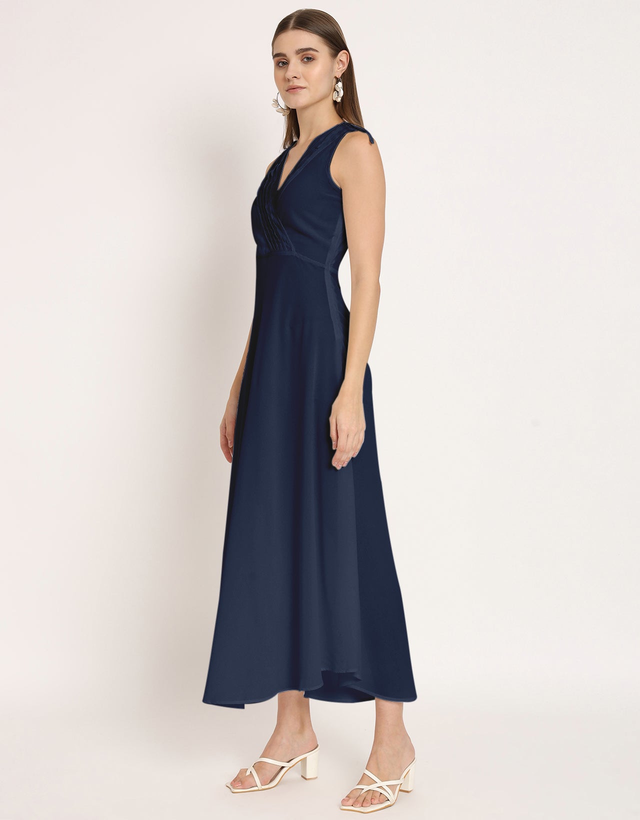 Wrap Style Maxi Dress