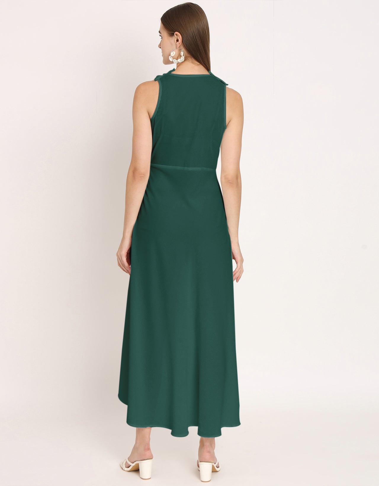 Wrap Style Maxi Dress
