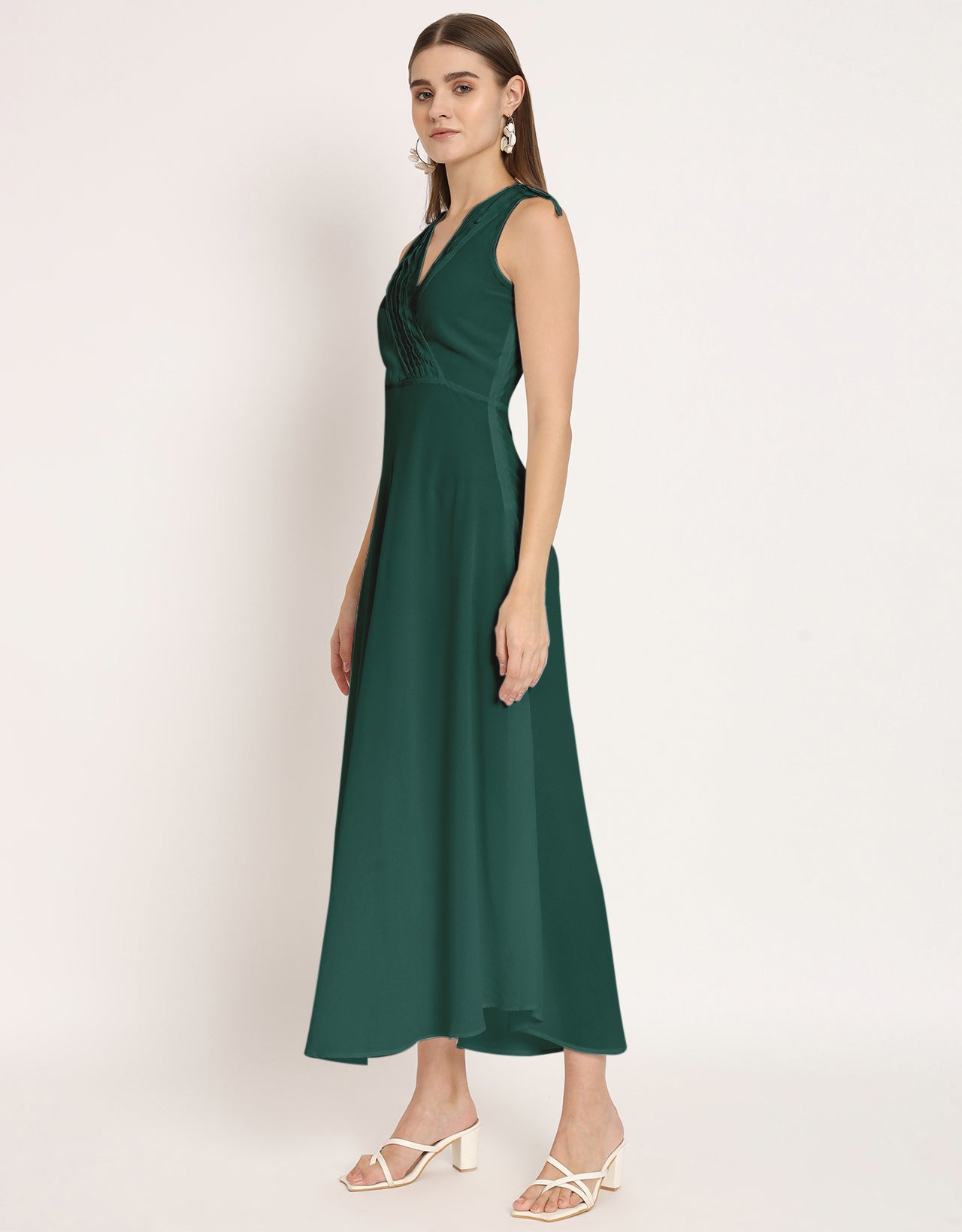 Wrap Style Maxi Dress