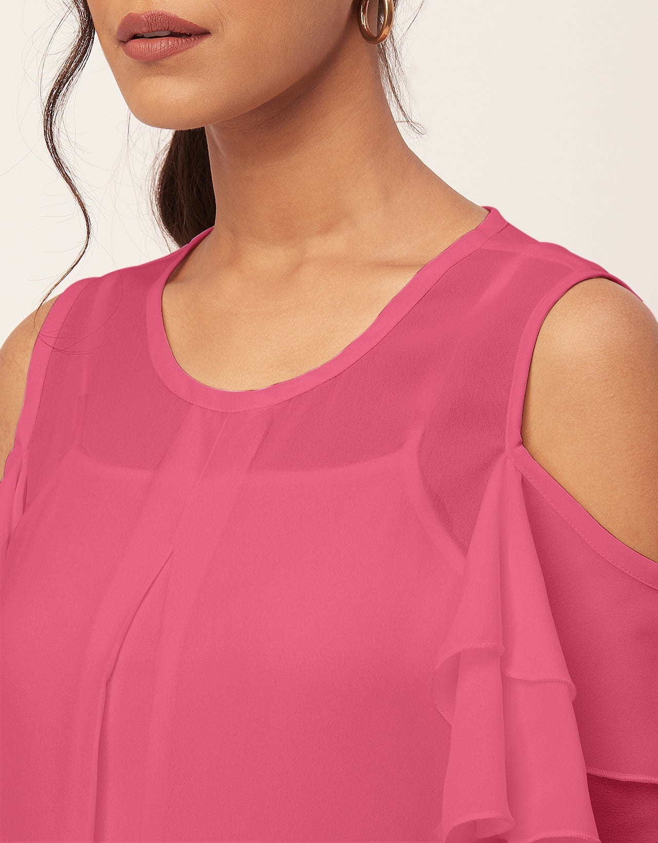 Cold Shoulder Shift Dress