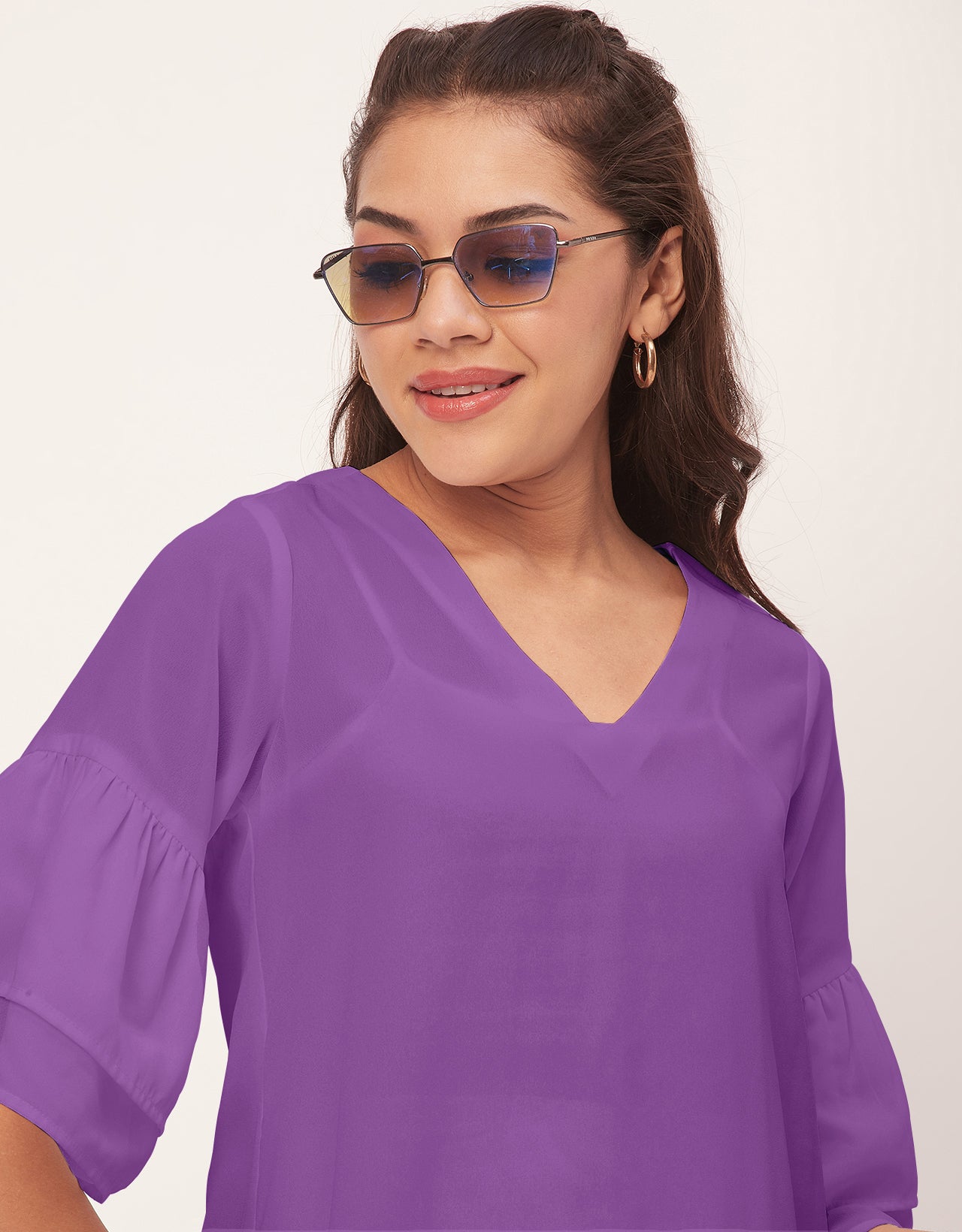 Tiered Bell Sleeve Dress