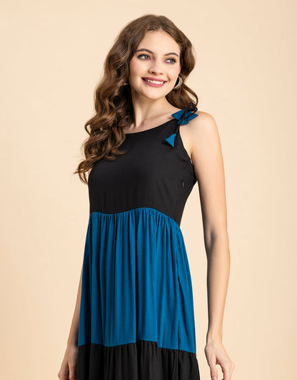Printed Tiered Maxi Dress, Vacation