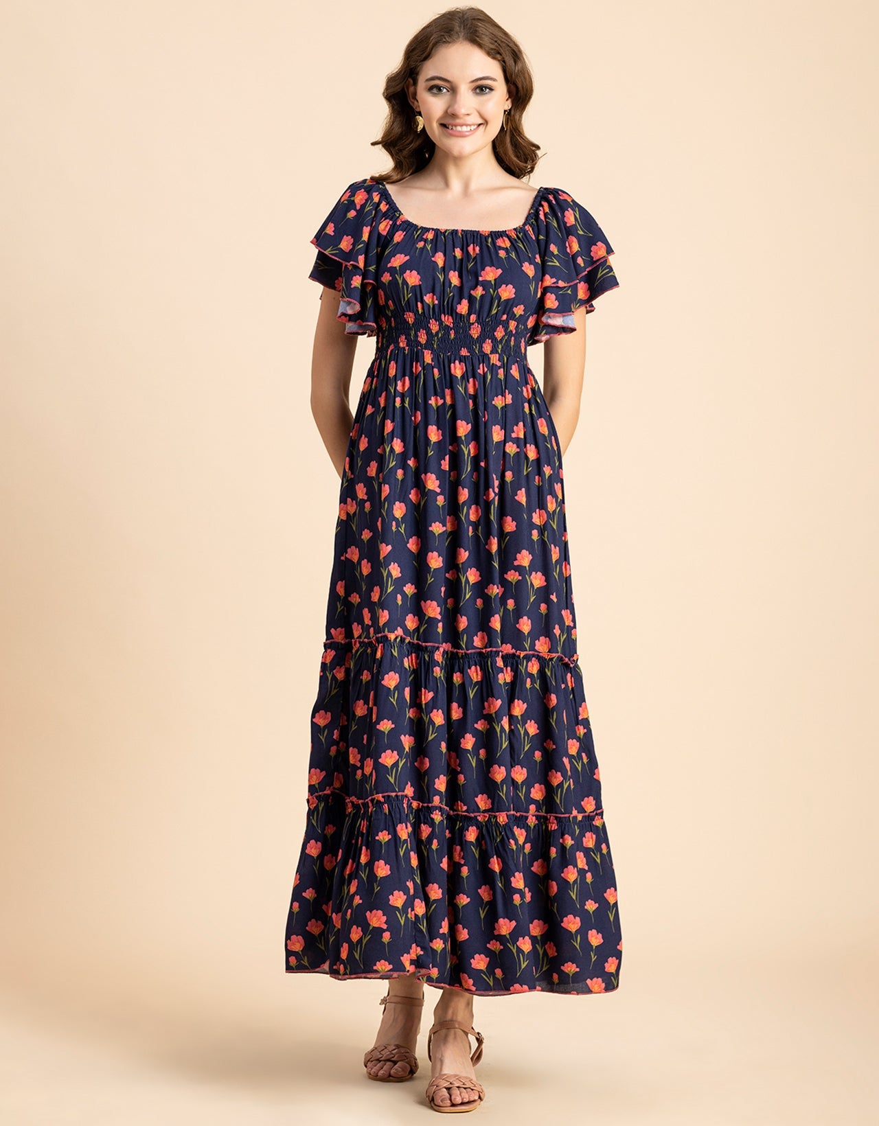 Long Resort Maxi Dress