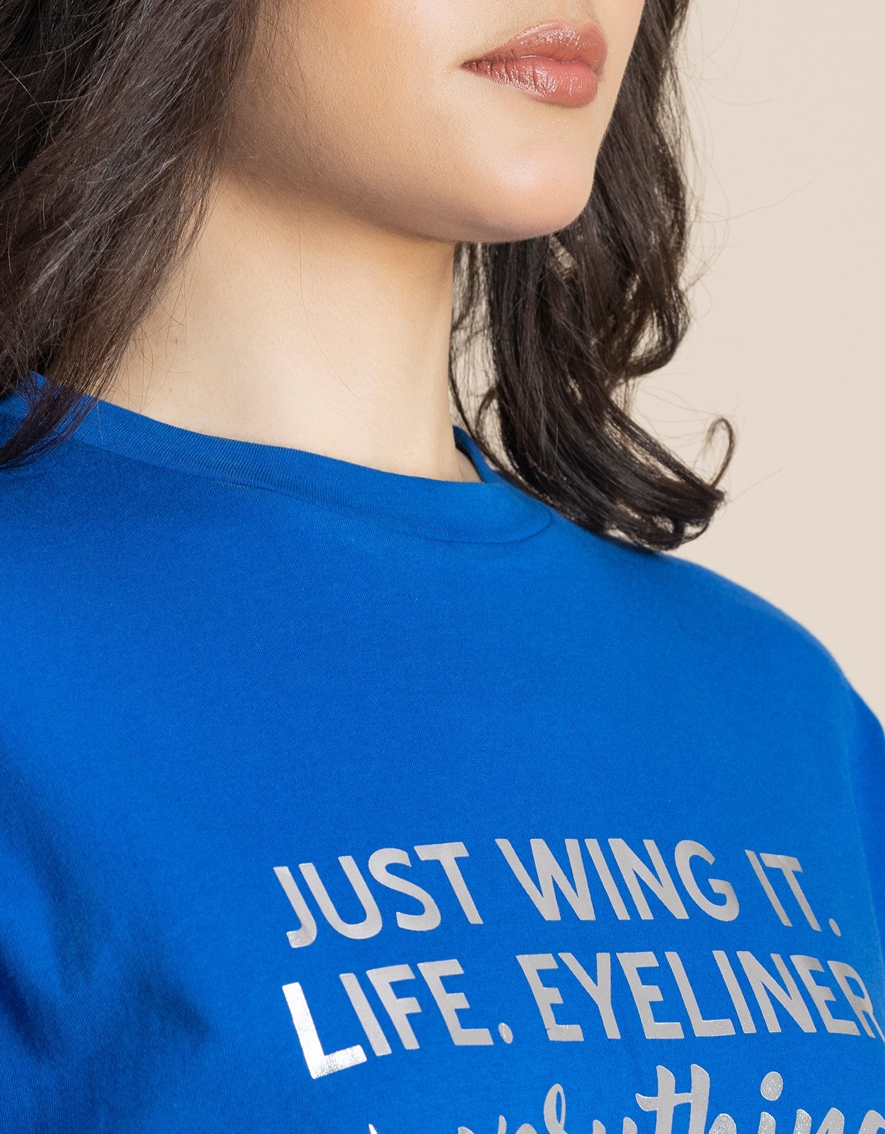 Solid Loose Fit Tshirt Dress For Women