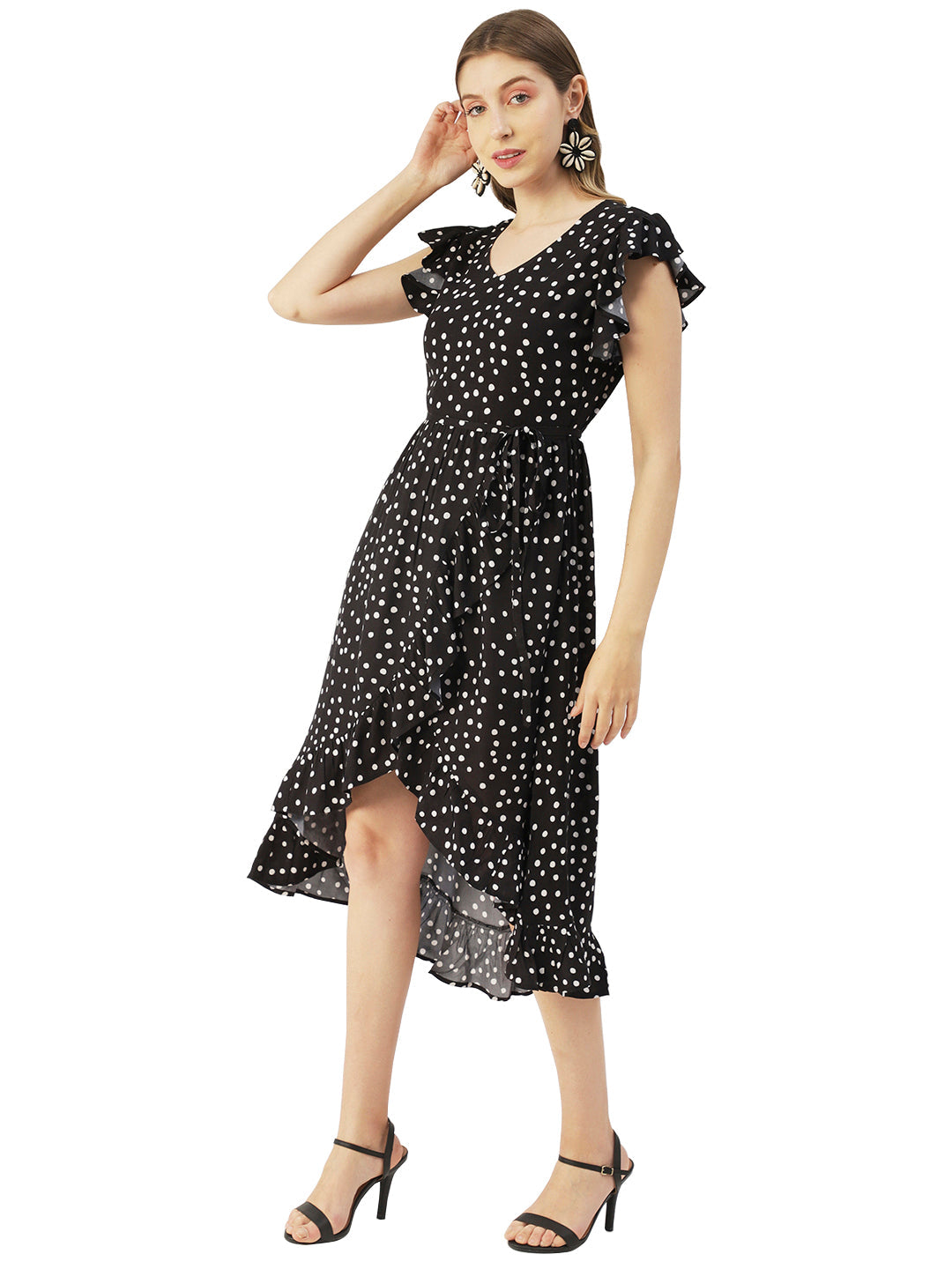 Viscose Short Sleeves Dress