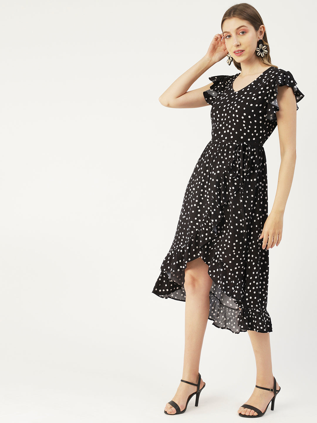 Viscose Short Sleeves Dress