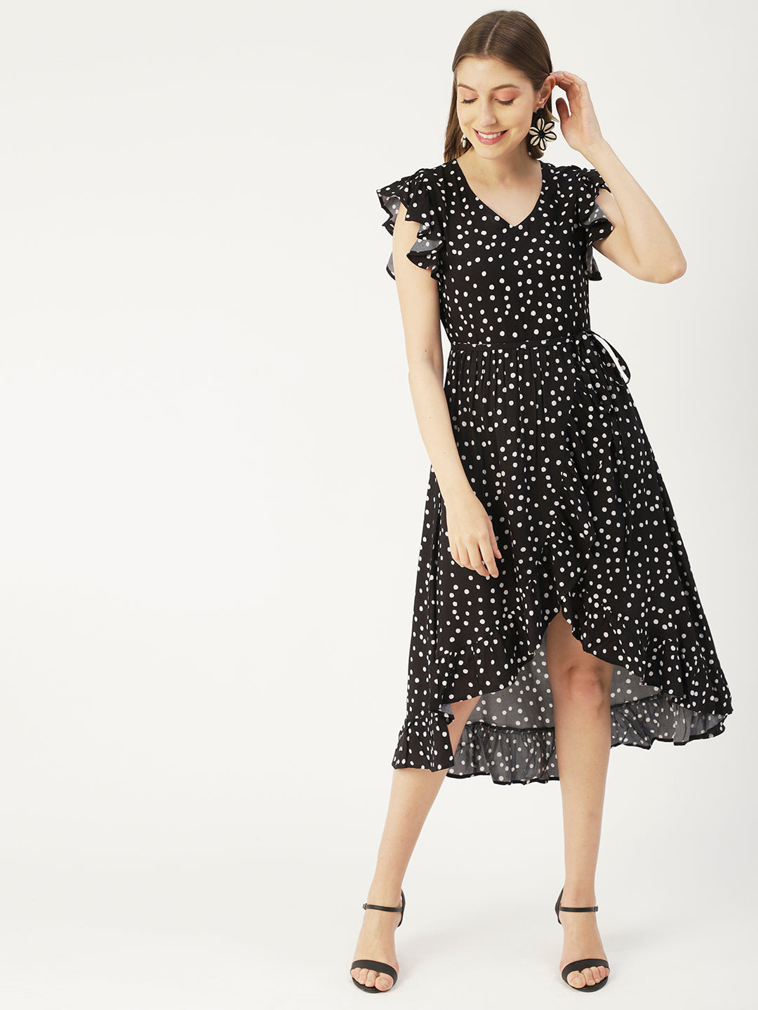 Viscose Short Sleeves Dress