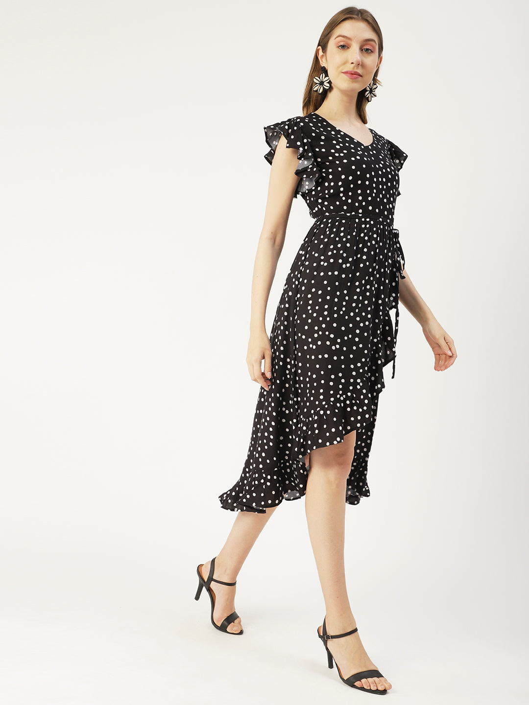 Viscose Short Sleeves Dress
