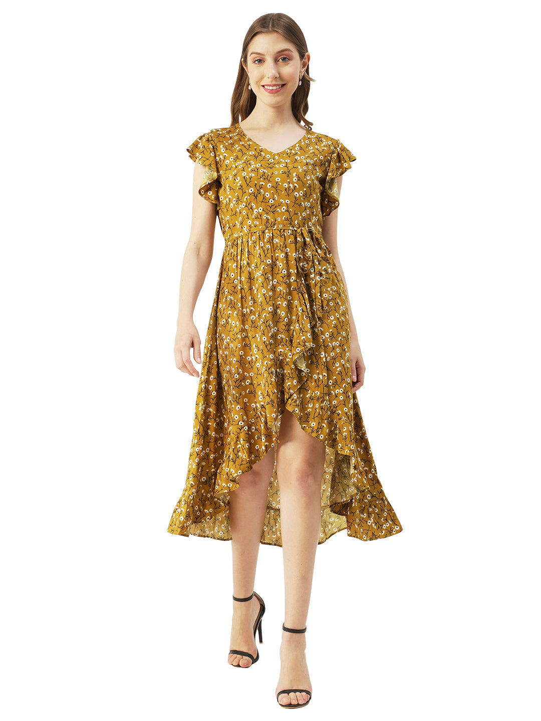 Viscose Short Sleeves Dress