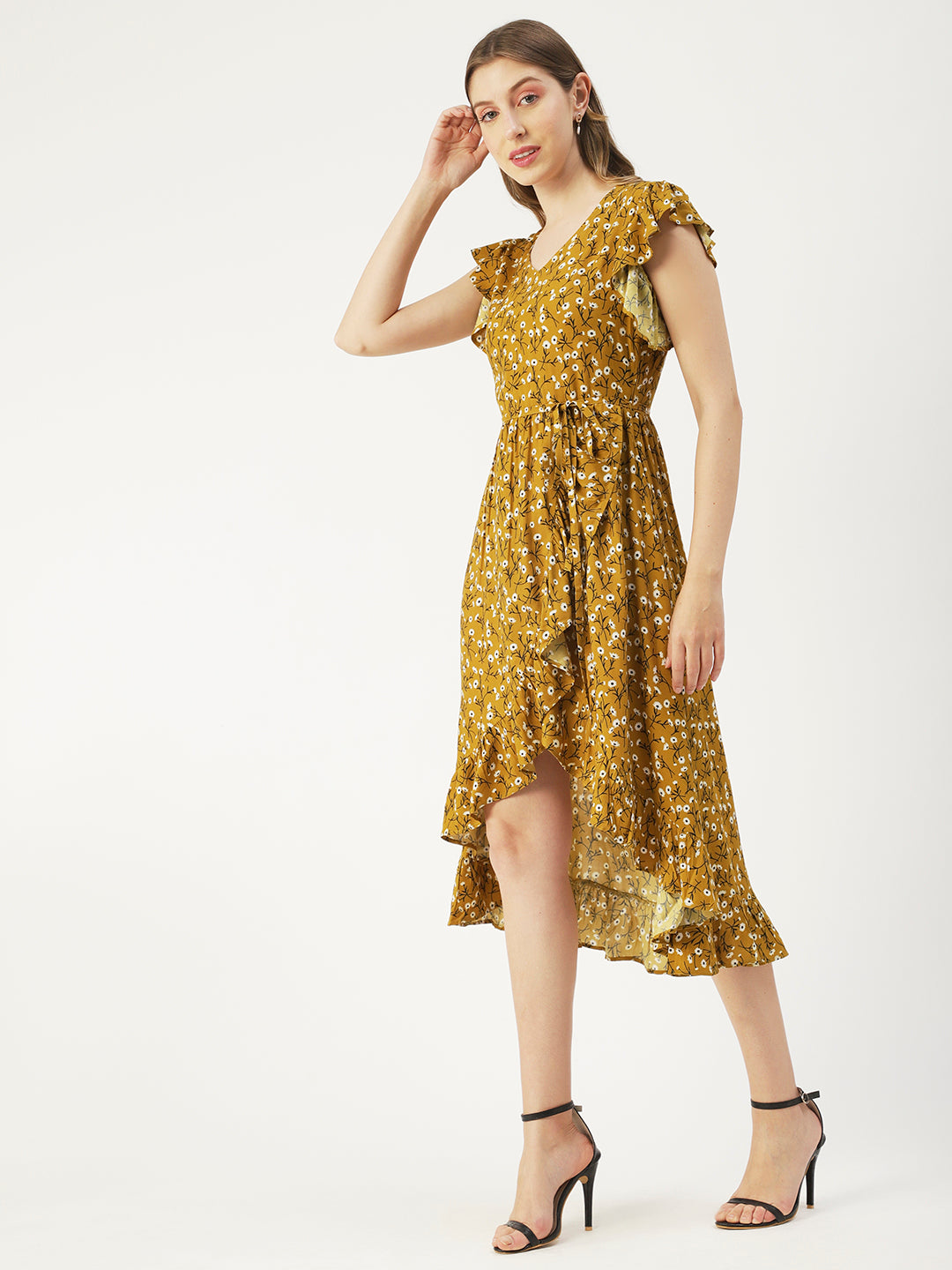 Viscose Short Sleeves Dress