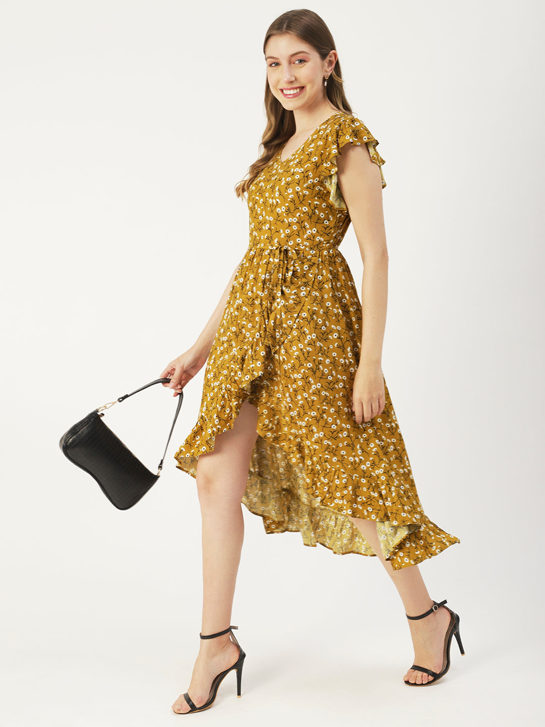 Viscose Short Sleeves Dress