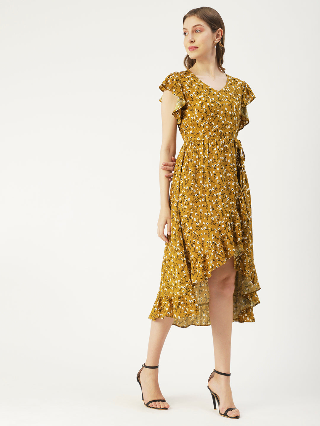Viscose Short Sleeves Dress