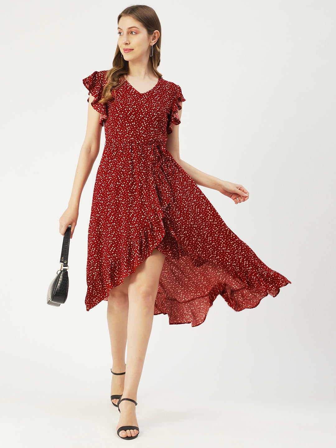 Viscose Short Sleeves Dress