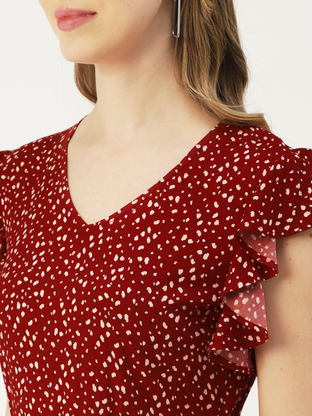 Viscose Short Sleeves Dress