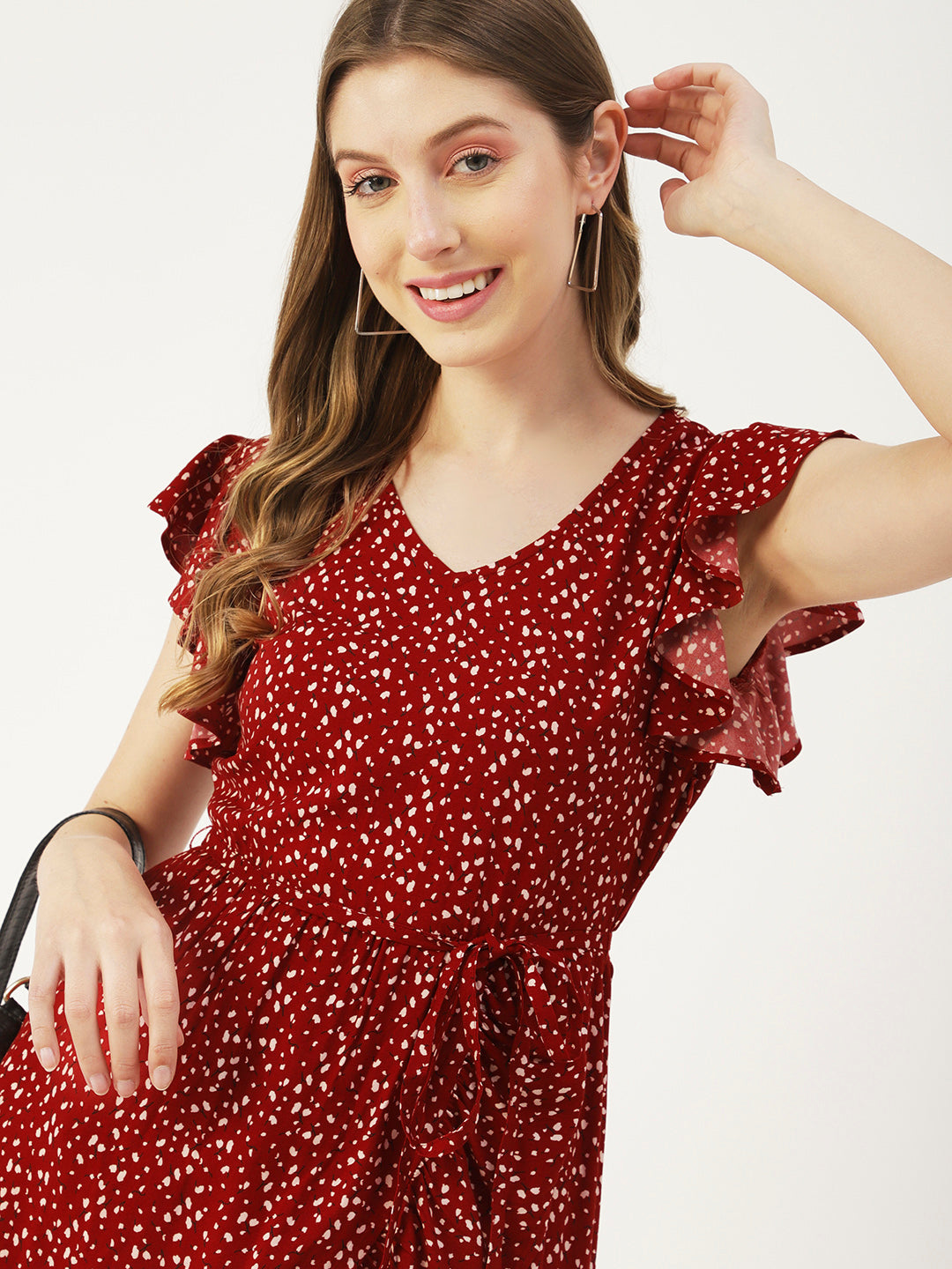 Viscose Short Sleeves Dress