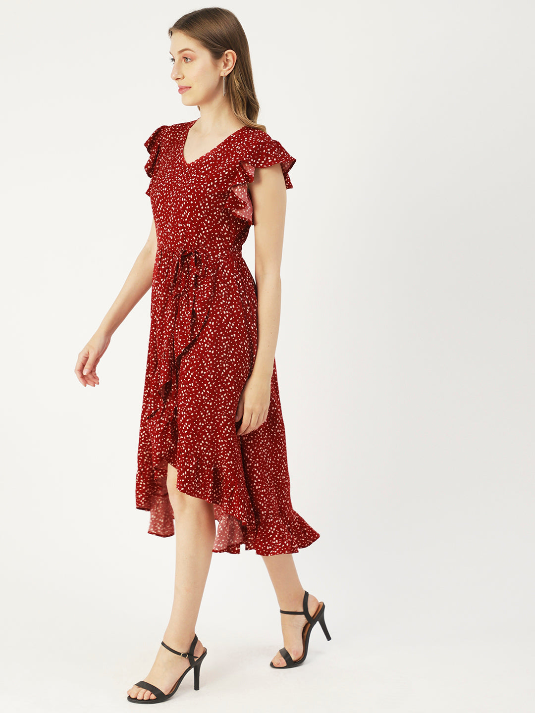Viscose Short Sleeves Dress
