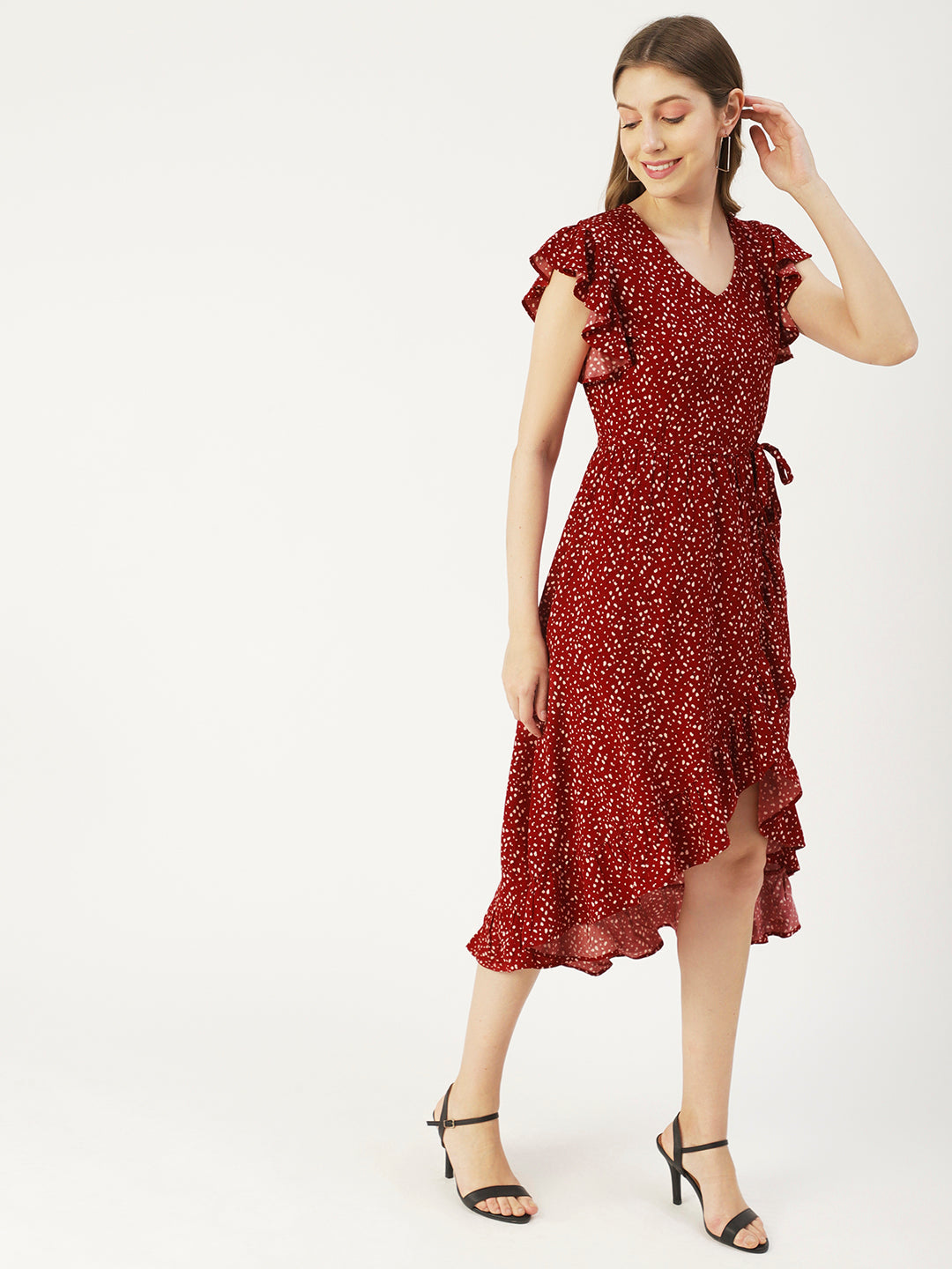 Viscose Short Sleeves Dress