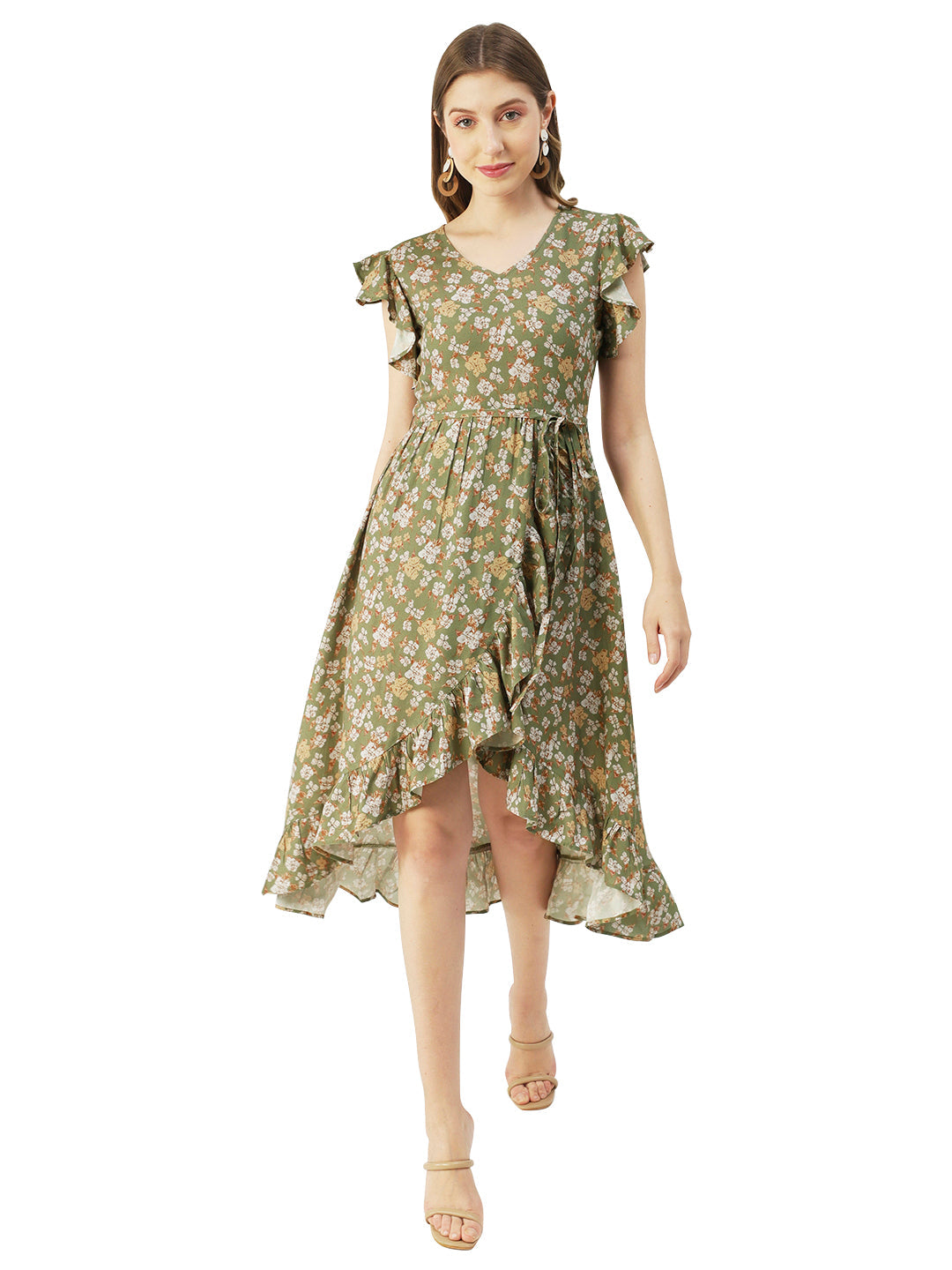 Viscose Short Sleeves Dress