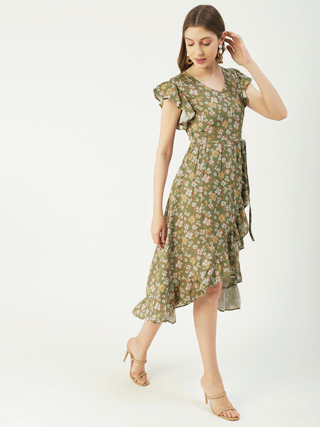 Viscose Short Sleeves Dress