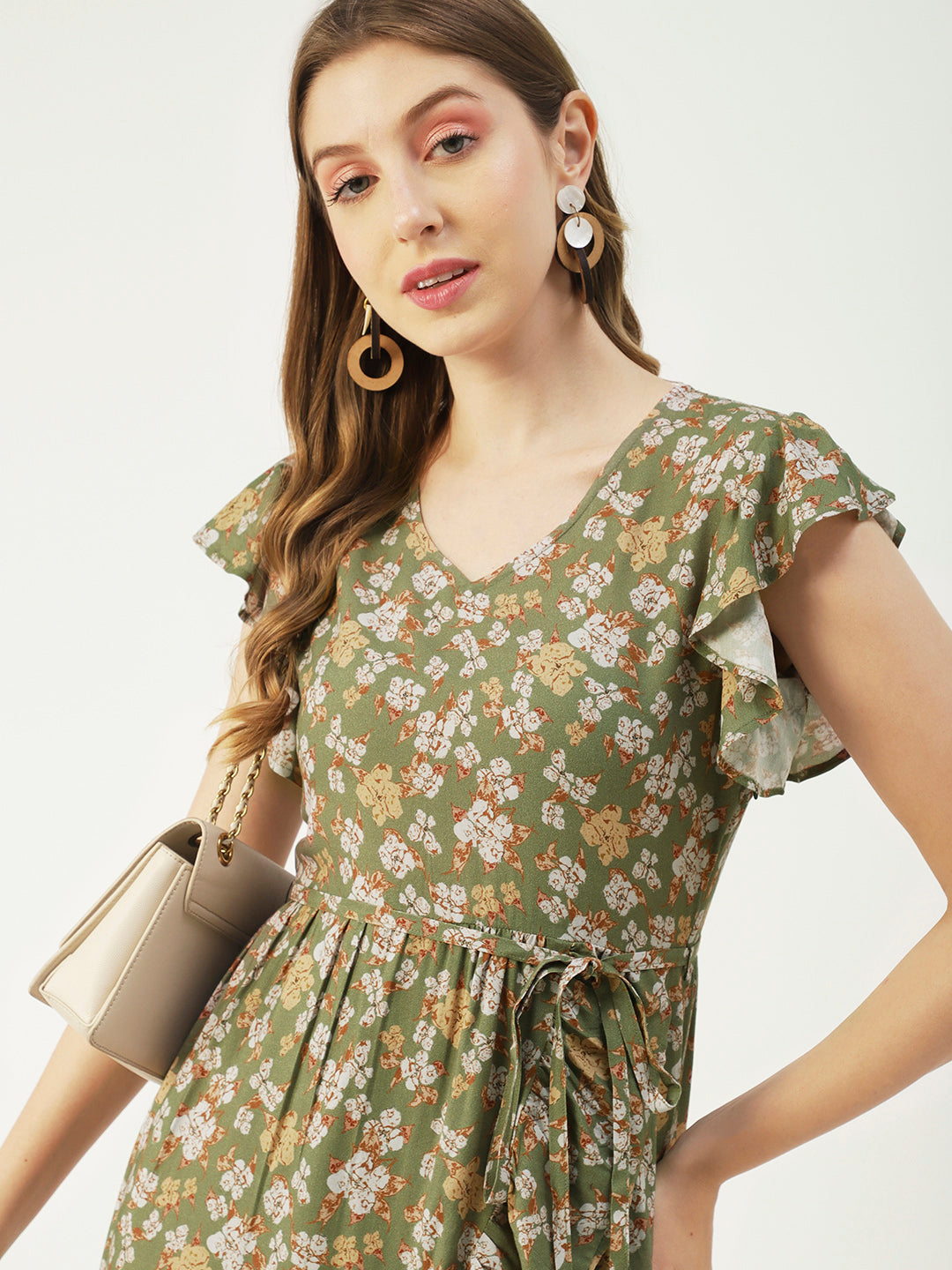 Viscose Short Sleeves Dress