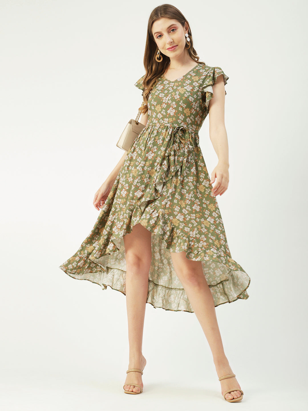 Viscose Short Sleeves Dress