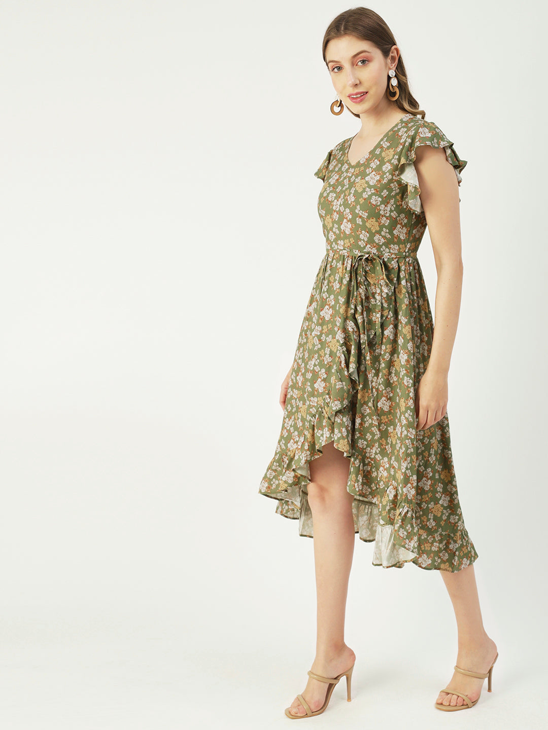 Viscose Short Sleeves Dress