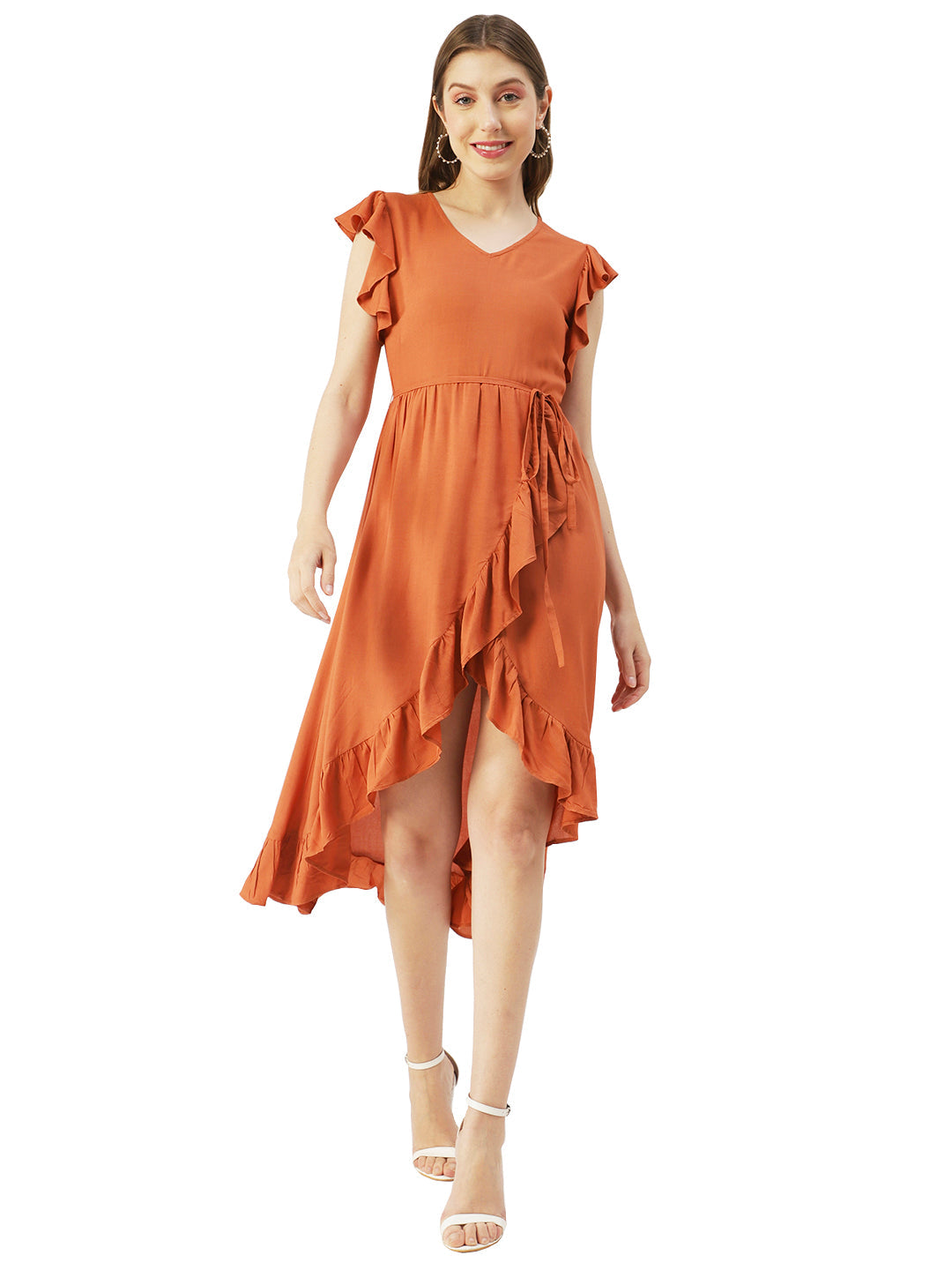 Viscose Short Sleeves Dress
