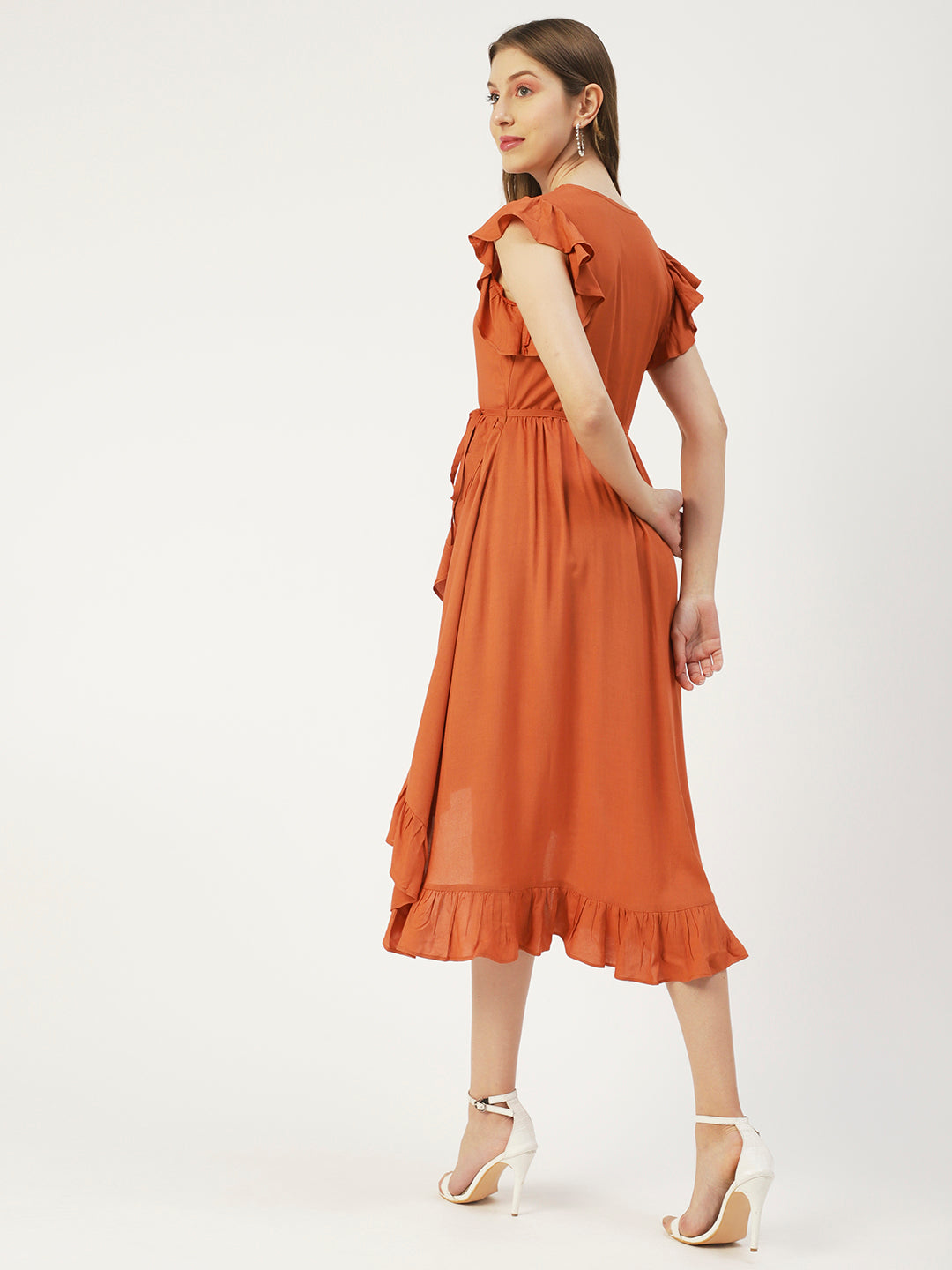 Viscose Short Sleeves Dress