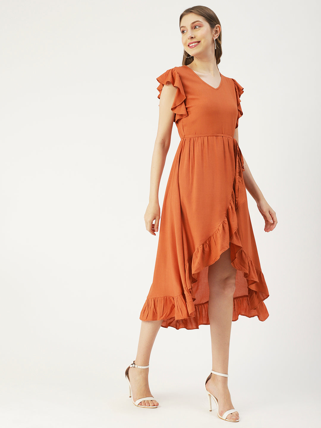 Viscose Short Sleeves Dress