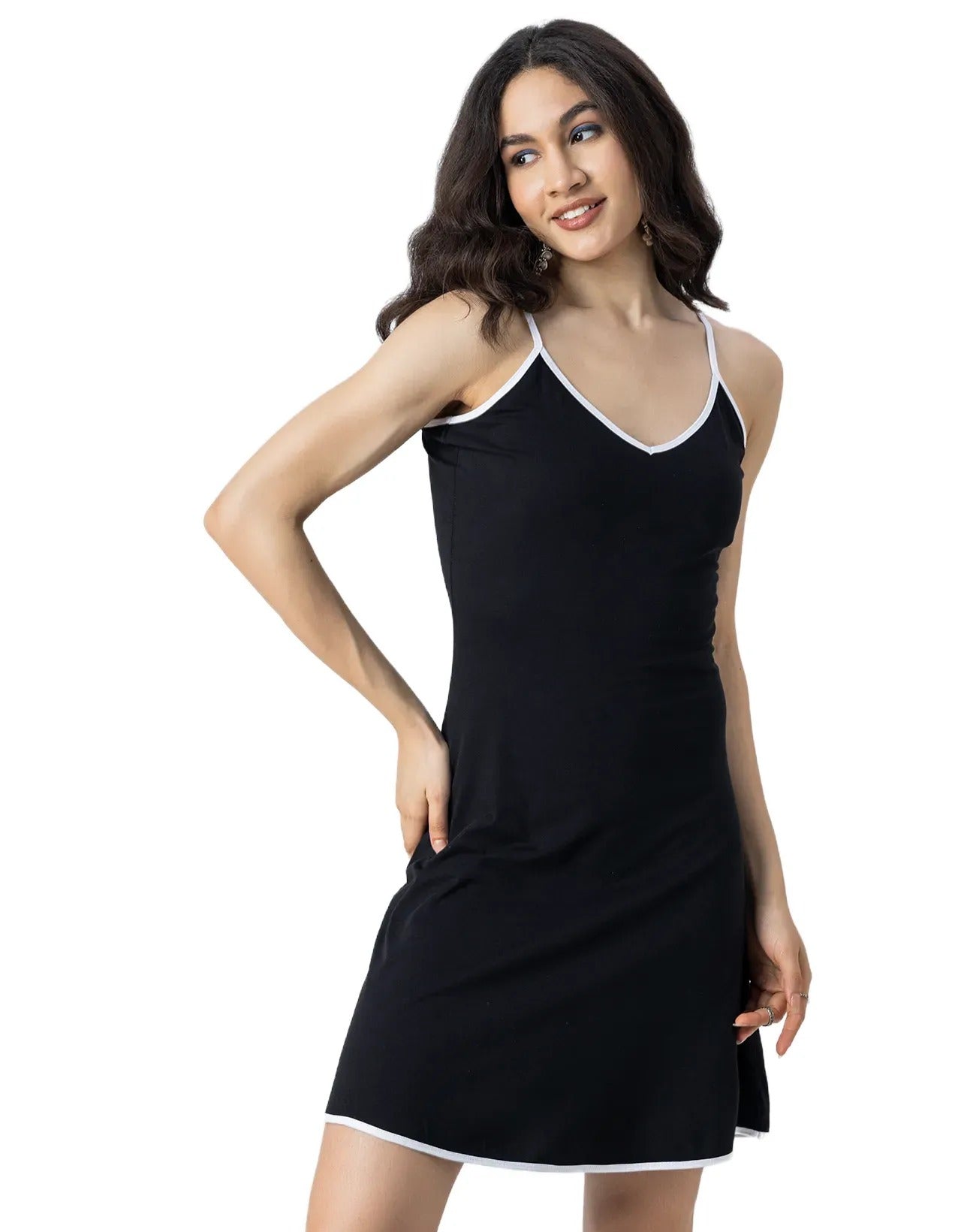 Women Sweetheart Neck Fit & Flare Dress