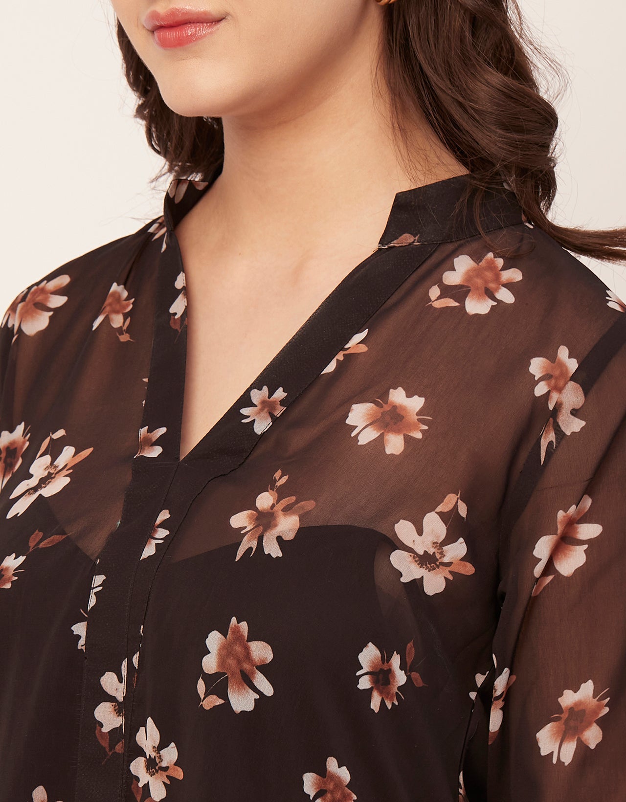 Long Sheer Vacation Dress